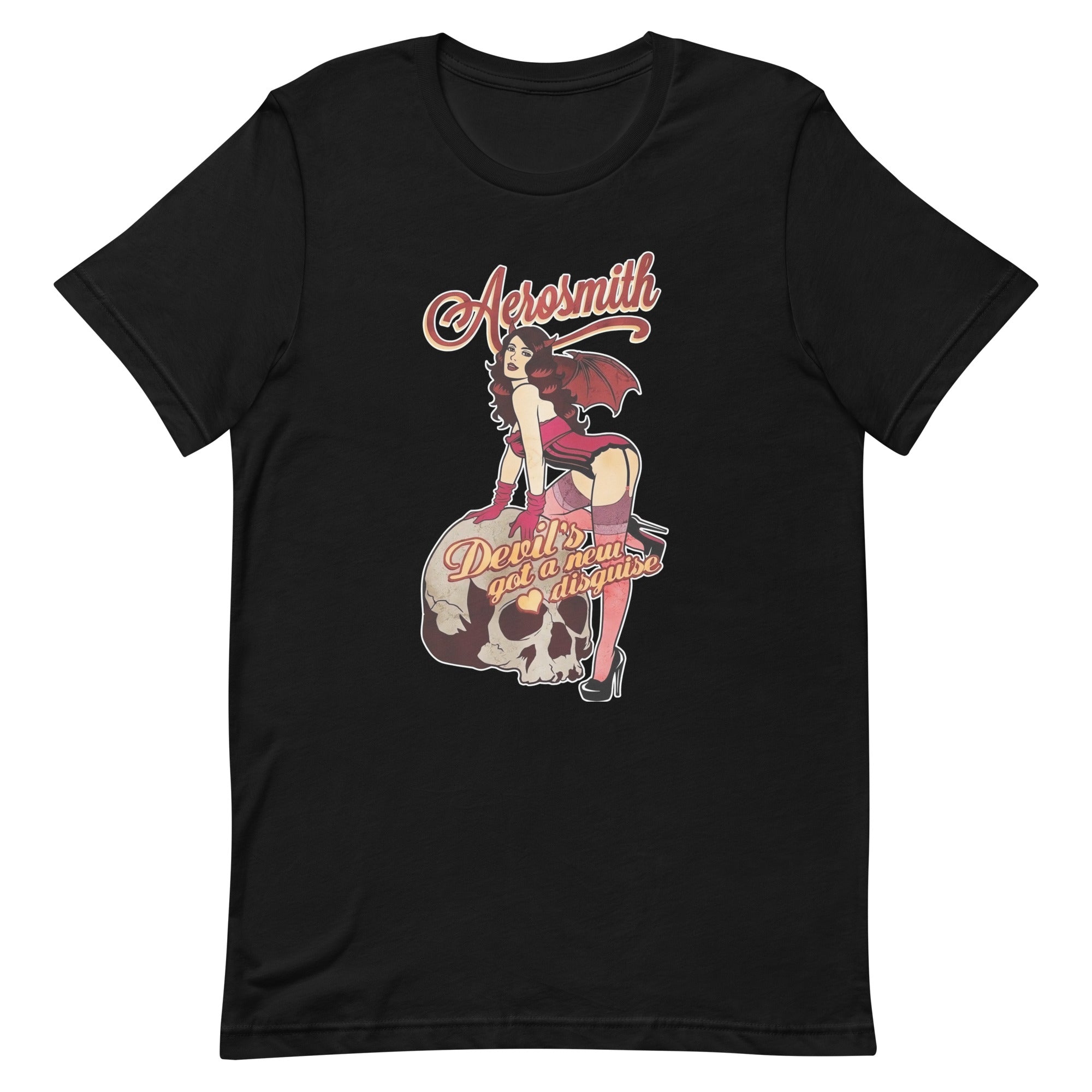 ¡Compra el mejor merchandising en Superstar! Encuentra diseños únicos y de alta calidad en camisetas únicas, Camiseta Aerosmith Devil