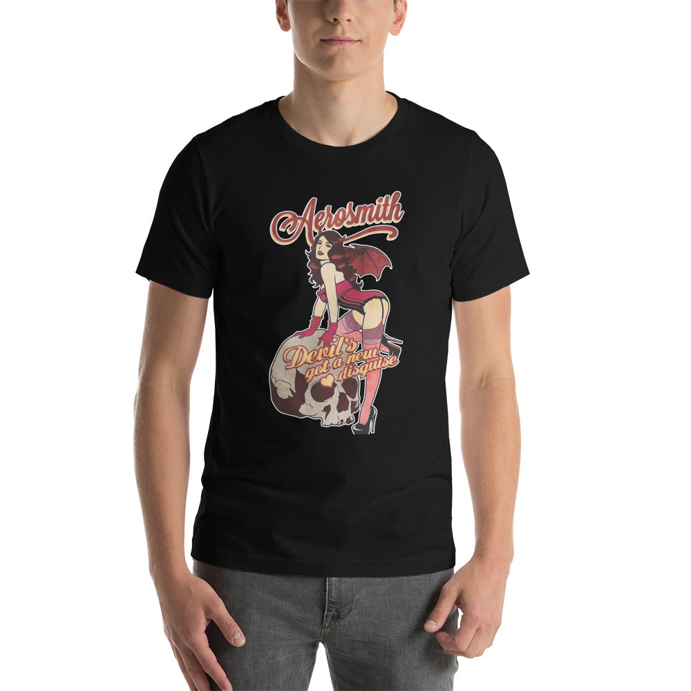 ¡Compra el mejor merchandising en Superstar! Encuentra diseños únicos y de alta calidad en camisetas únicas, Camiseta Aerosmith Devil