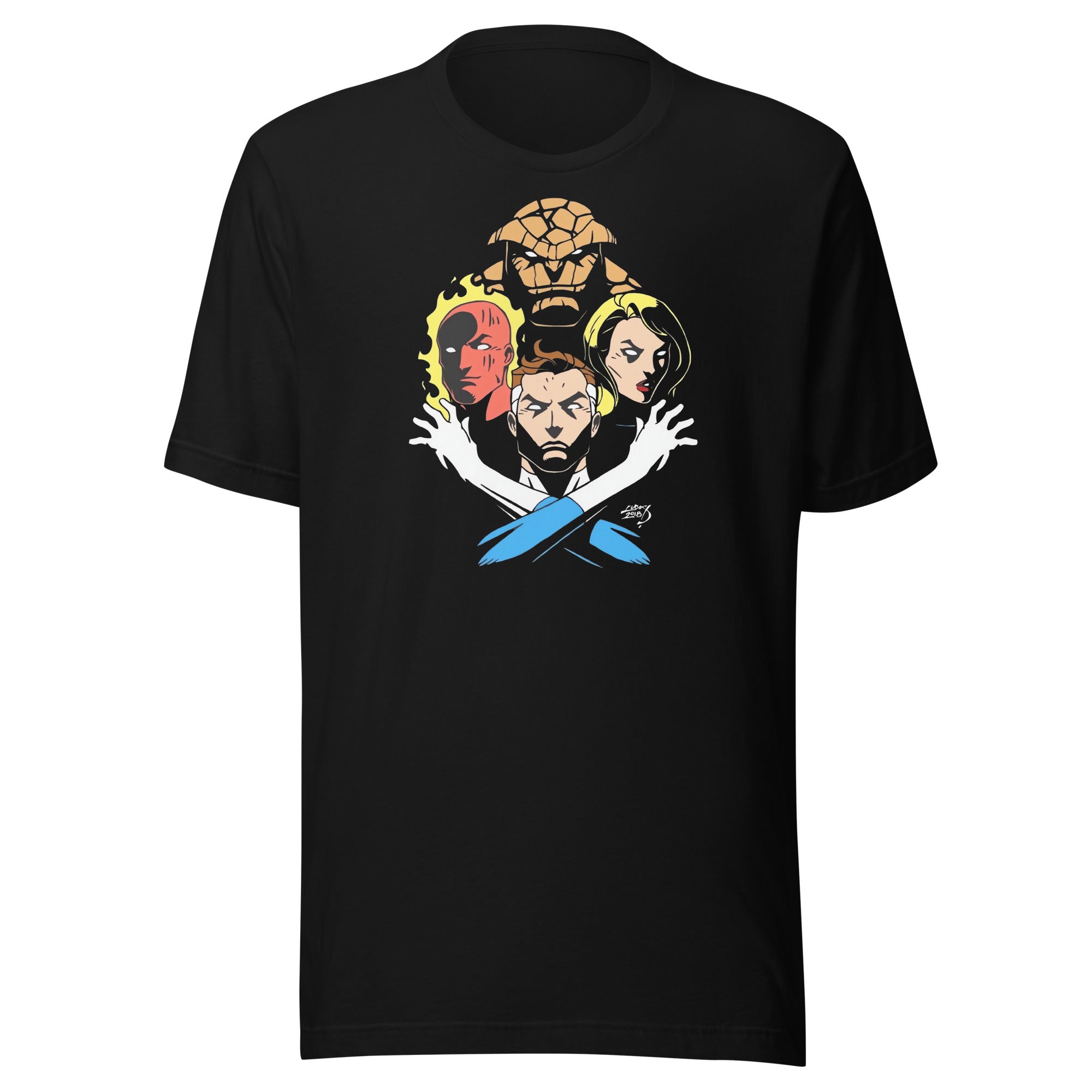 Camiseta de Los 4 fantasticos SuperStar