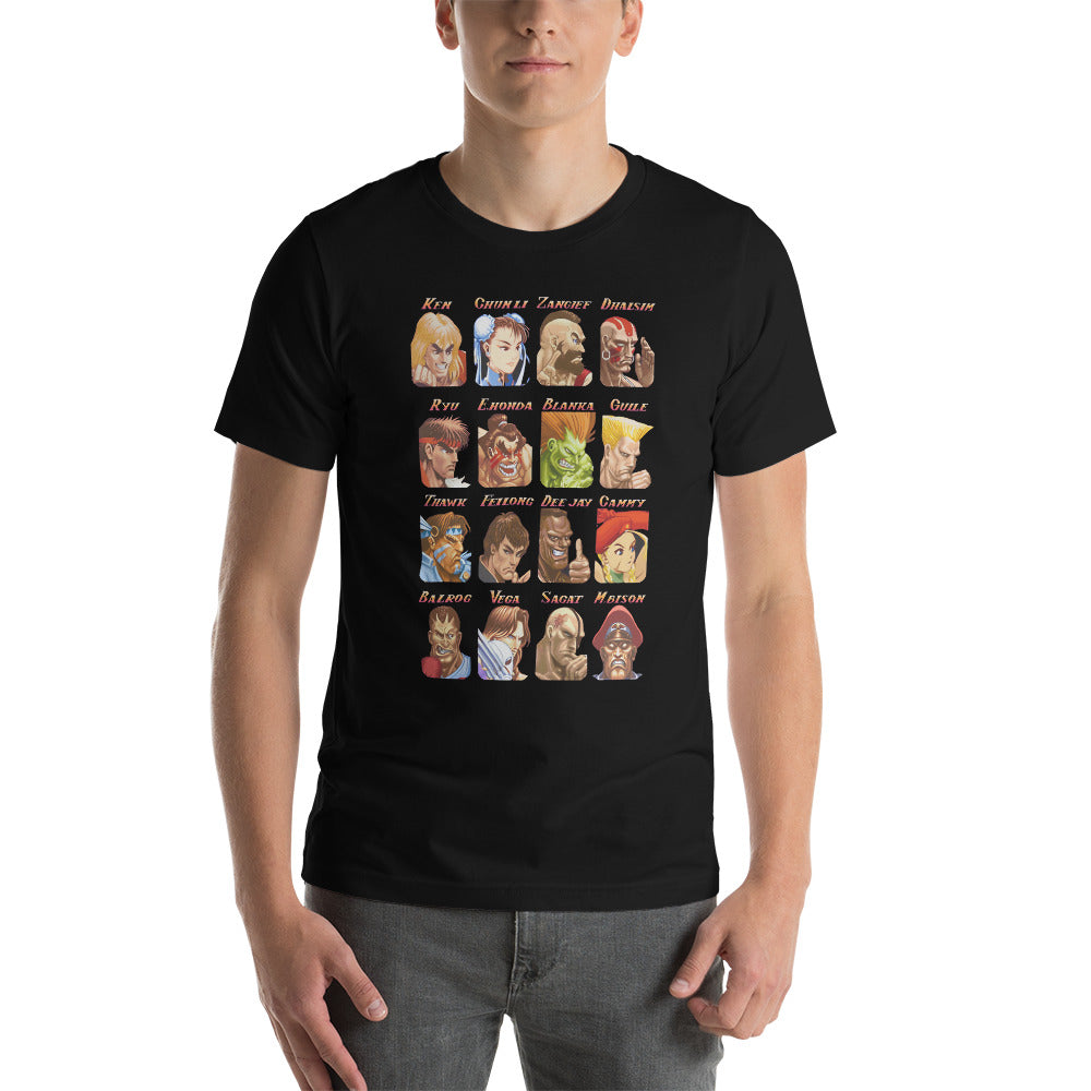 Camiseta de Street Fighter, nuestras opciones de playeras son Unisex. disponible en Superstar. Compra y envíos internacionales. 