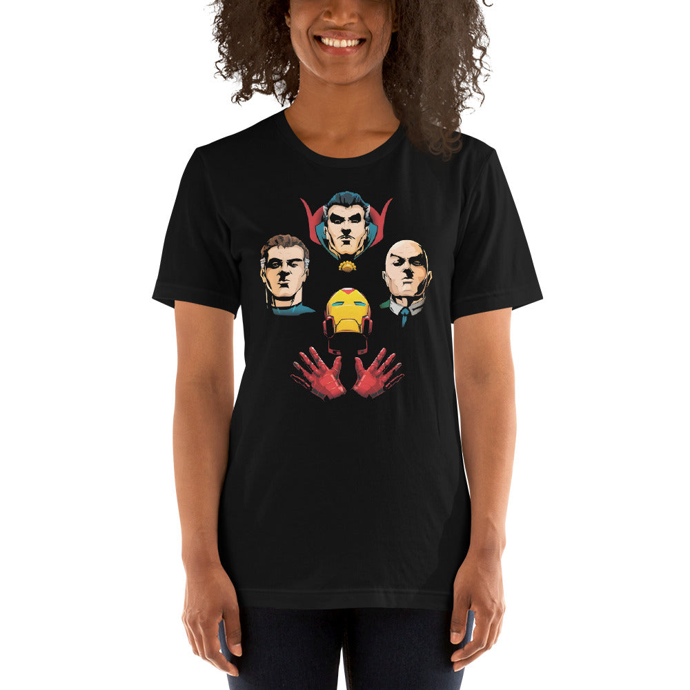 Playera Marvel illuminati , nuestras opciones de playeras son Unisex. disponible en Superstar. Compra y envíos internacionales.