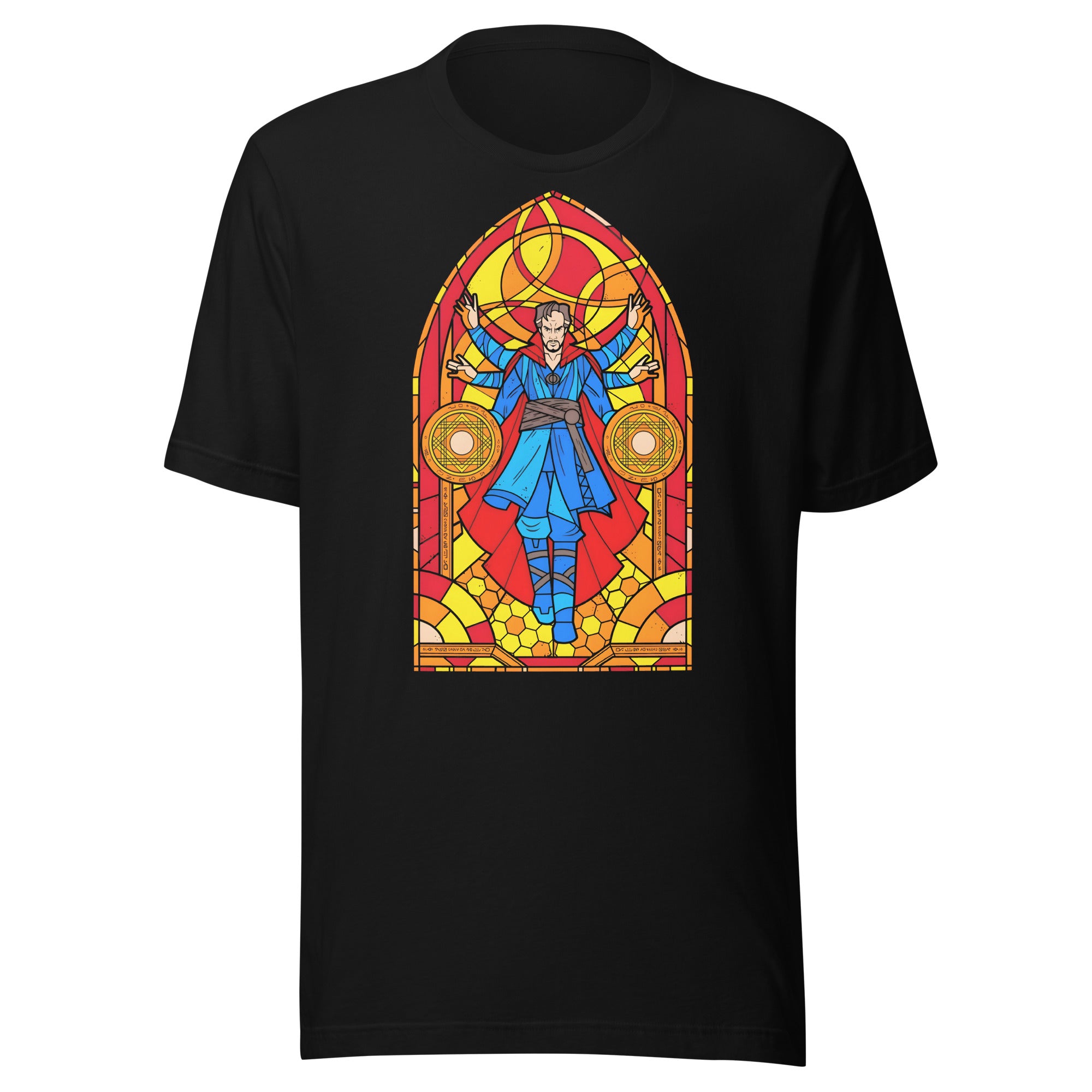Camiseta Vitral Doctor Strange, nuestras opciones de playeras son Unisex. disponible en Superstar. Compra y envíos internacionales.