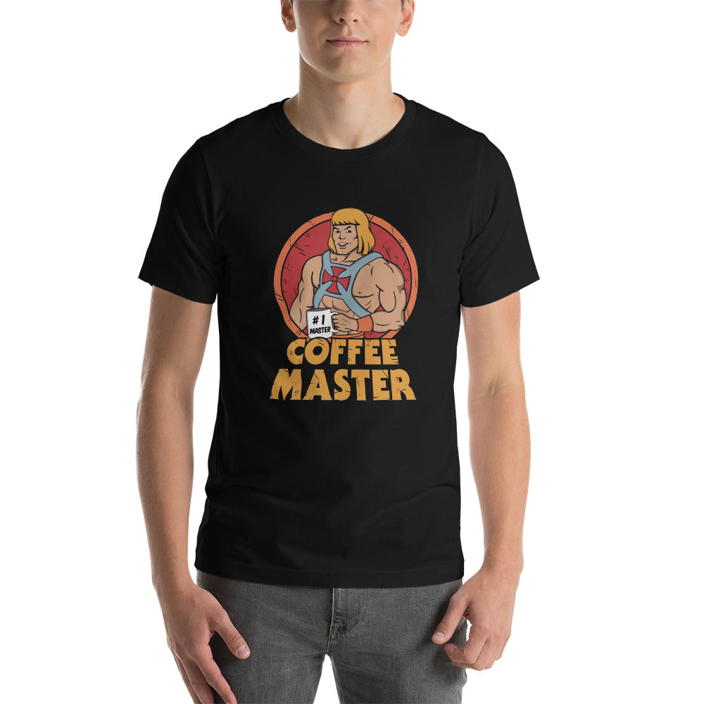 Camiseta Coffee Master, nuestras opciones de playeras son Unisex. disponible en Superstar. Compra y envíos internacionales.