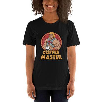 Camiseta Coffee Master, nuestras opciones de playeras son Unisex. disponible en Superstar. Compra y envíos internacionales.