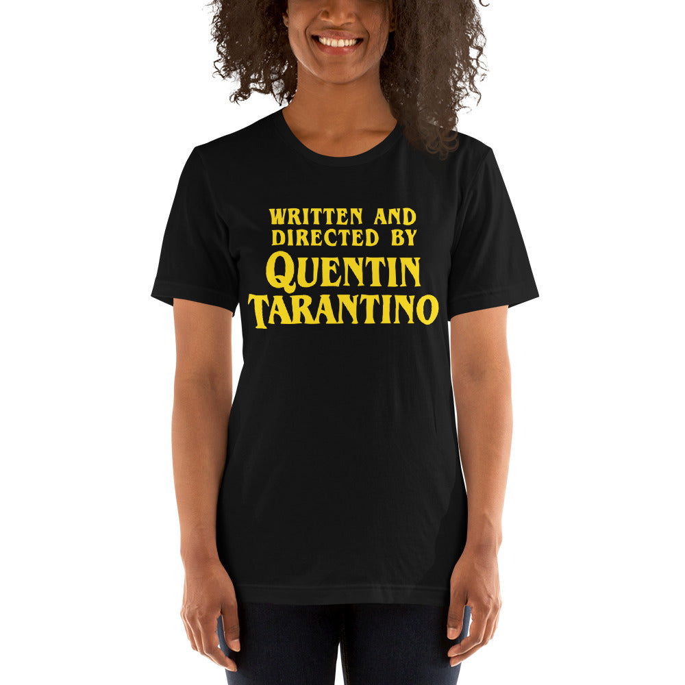 Camiseta Quentin Tarantino, nuestras opciones de playeras son Unisex. disponible en Superstar. Compra y envíos internacionales. compra online.