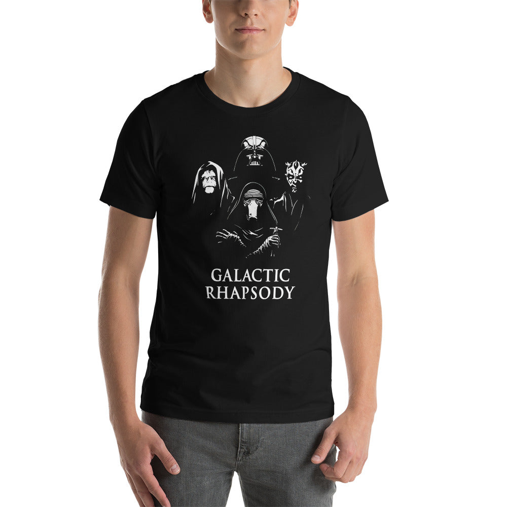 Camiseta Galactic Rhapsody, nuestras opciones de playeras son Unisex. disponible en Superstar. Compra y envíos internacionales. compra online.
