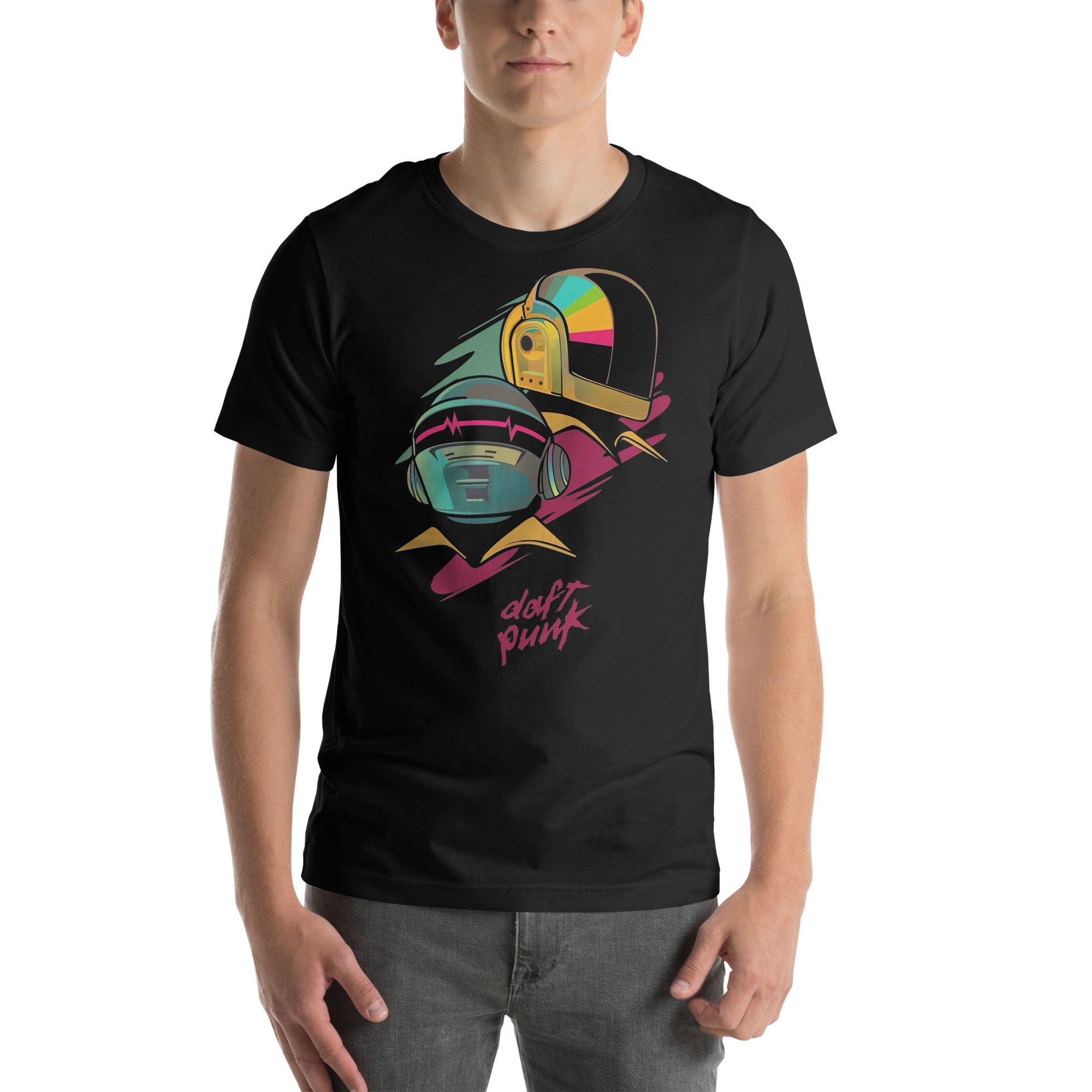 Camiseta Daft Punk Music, Disponible en la mejor tienda online para comprar tu merch favorita, la mejor Calidad, compra Ahora en Superstar! 