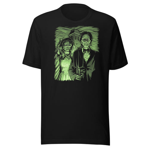Camiseta American Gothic, Disponible en la mejor tienda online para comprar tu merch favorita, la mejor Calidad, compra Ahora en Superstar! 