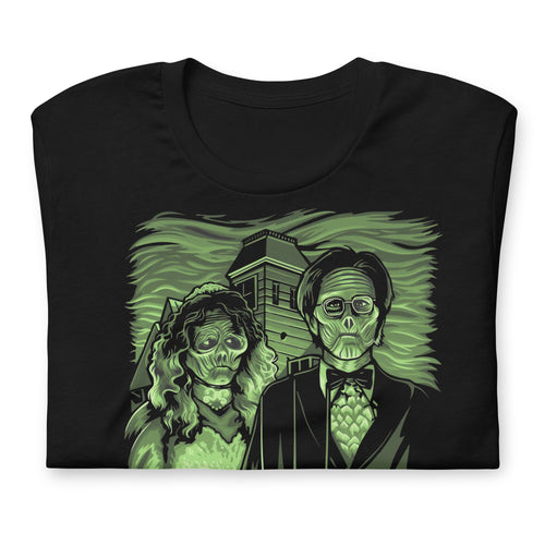 Camiseta American Gothic, Disponible en la mejor tienda online para comprar tu merch favorita, la mejor Calidad, compra Ahora en Superstar! 