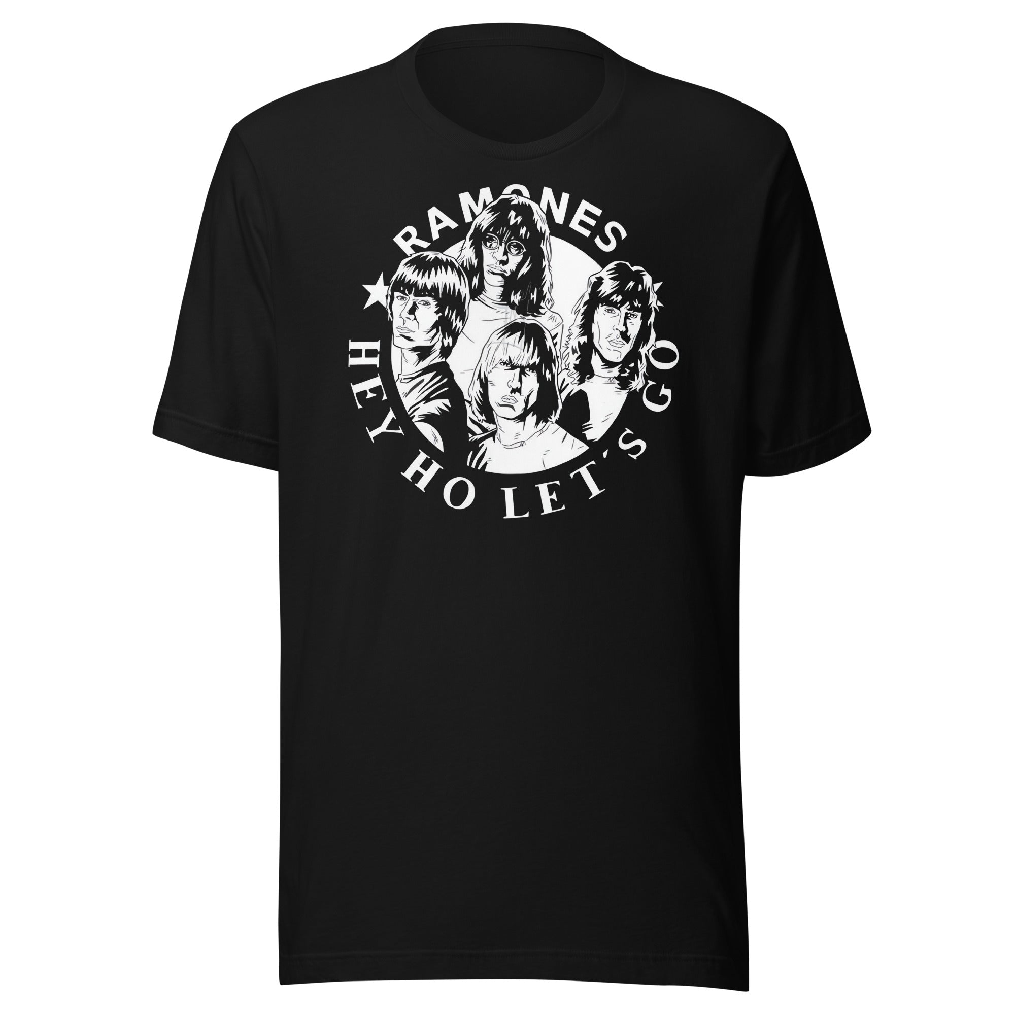 Camiseta Hey Ho Let's Go, Disponible en la mejor tienda online para comprar tu merch favorita, la mejor Calidad, compra Ahora en Superstar! 