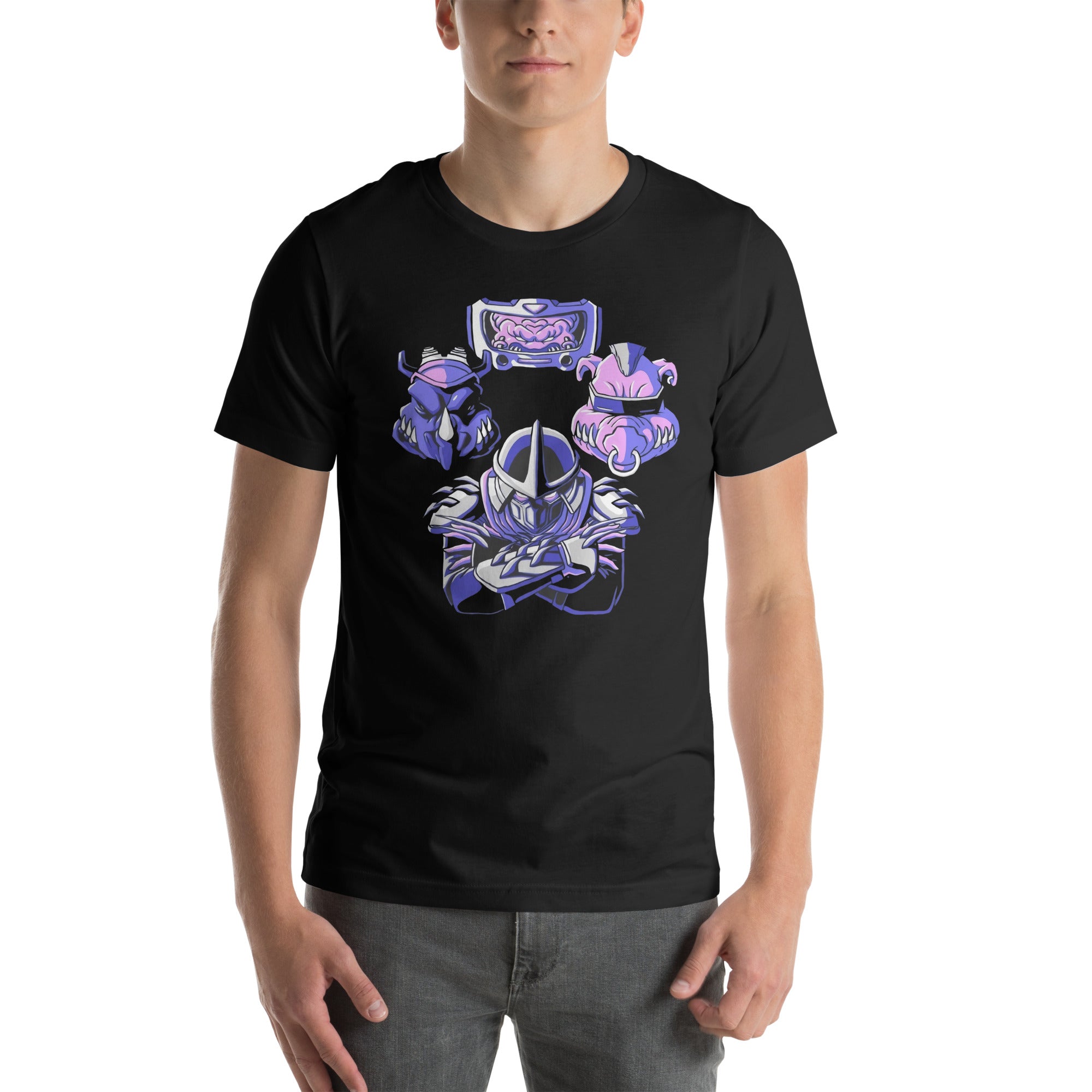 Camiseta Ninja Villanos, Disponible en la mejor tienda online para comprar tu merch favorita, la mejor Calidad, compra Ahora en Superstar! 