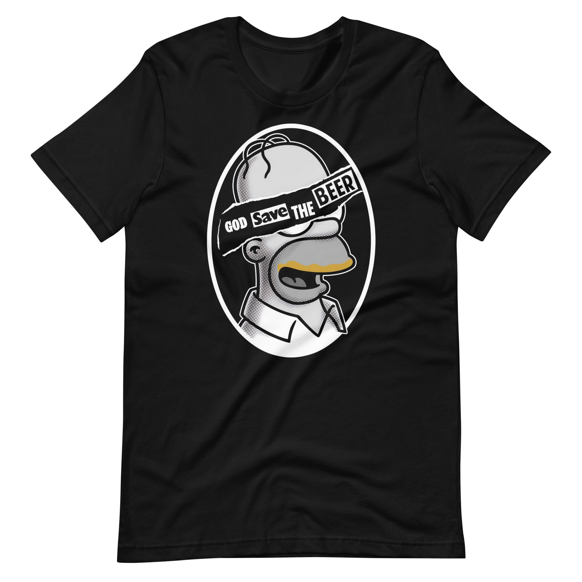 Camiseta God Save the Beer, Disponible en la mejor tienda online para comprar tu merch favorita, la mejor Calidad, compra Ahora en Superstar! 