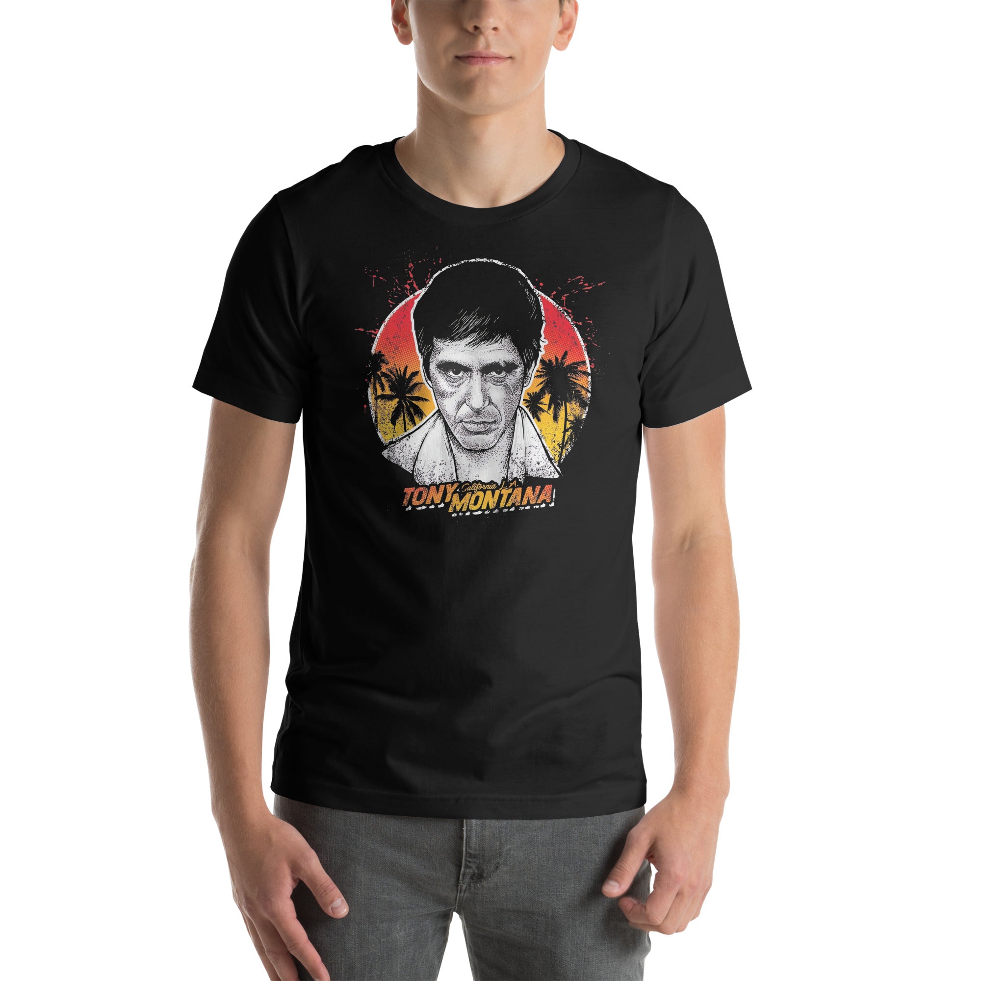 Camiseta Tony Montana, Disponible en la mejor tienda online para comprar tu merch favorita, la mejor Calidad, compra Ahora en Superstar! 