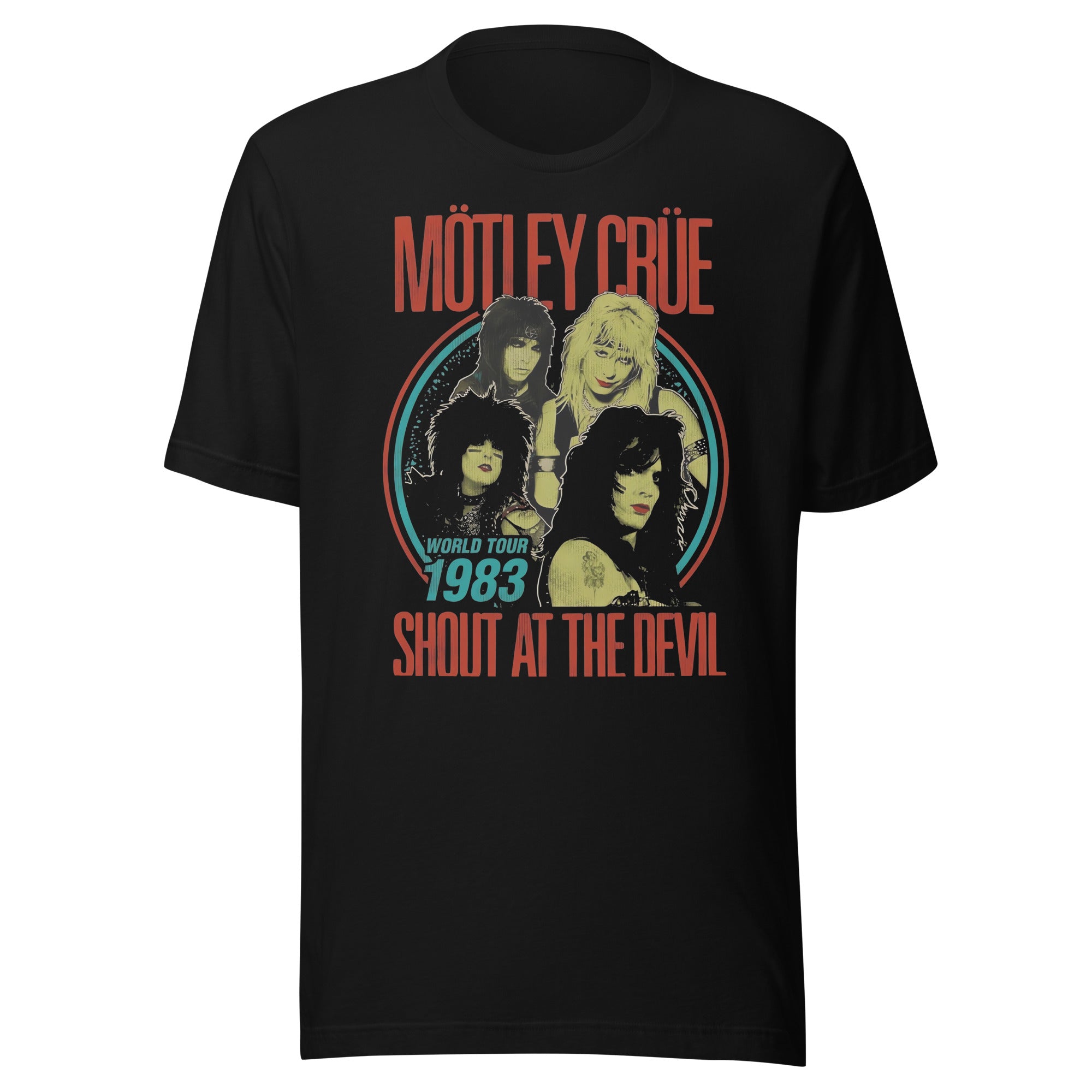 Camiseta Mötley Crüe Banda, Disponible en la mejor tienda online para comprar tu merch favorita, la mejor Calidad, compra Ahora en Superstar! 