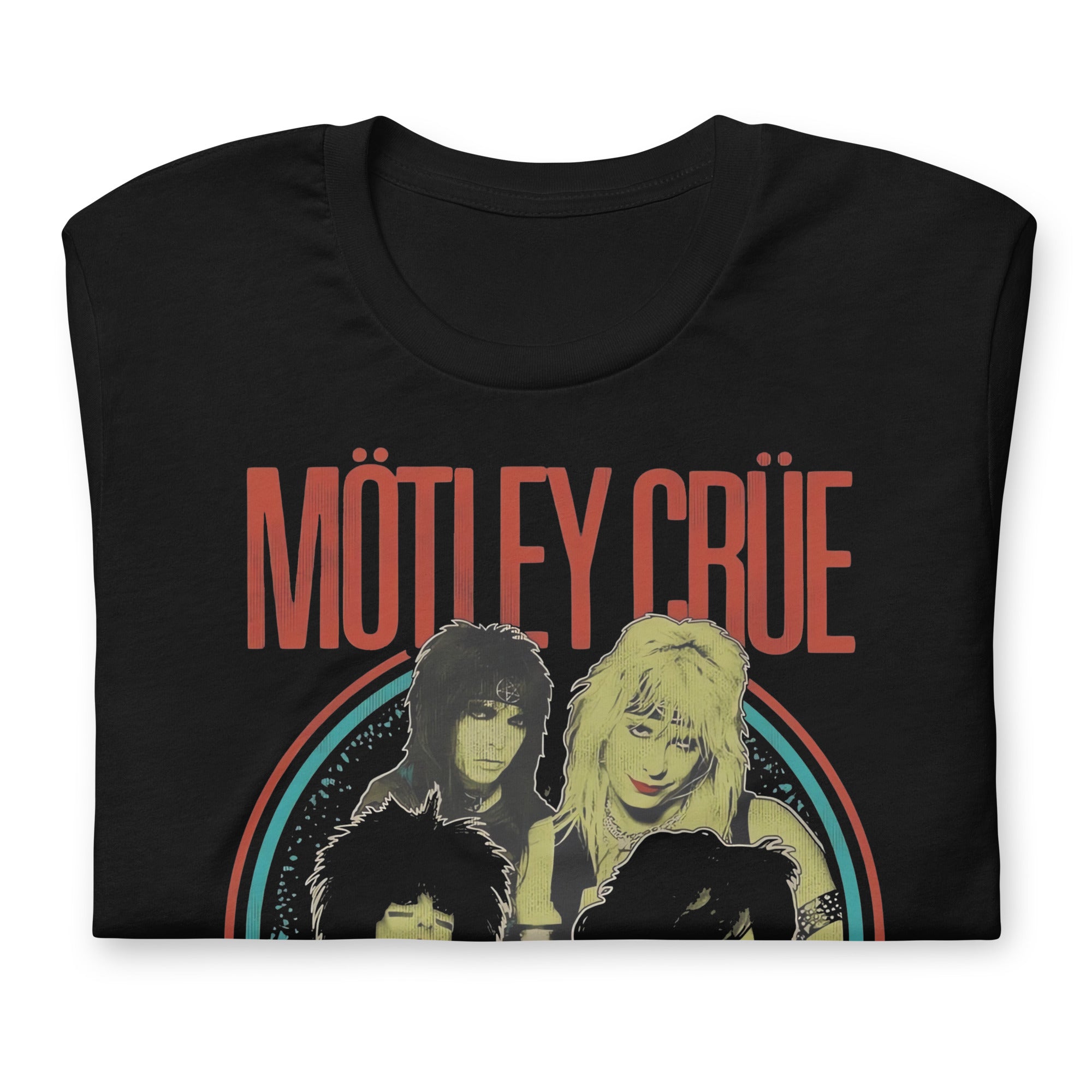 Camiseta Mötley Crüe Banda, Disponible en la mejor tienda online para comprar tu merch favorita, la mejor Calidad, compra Ahora en Superstar! 