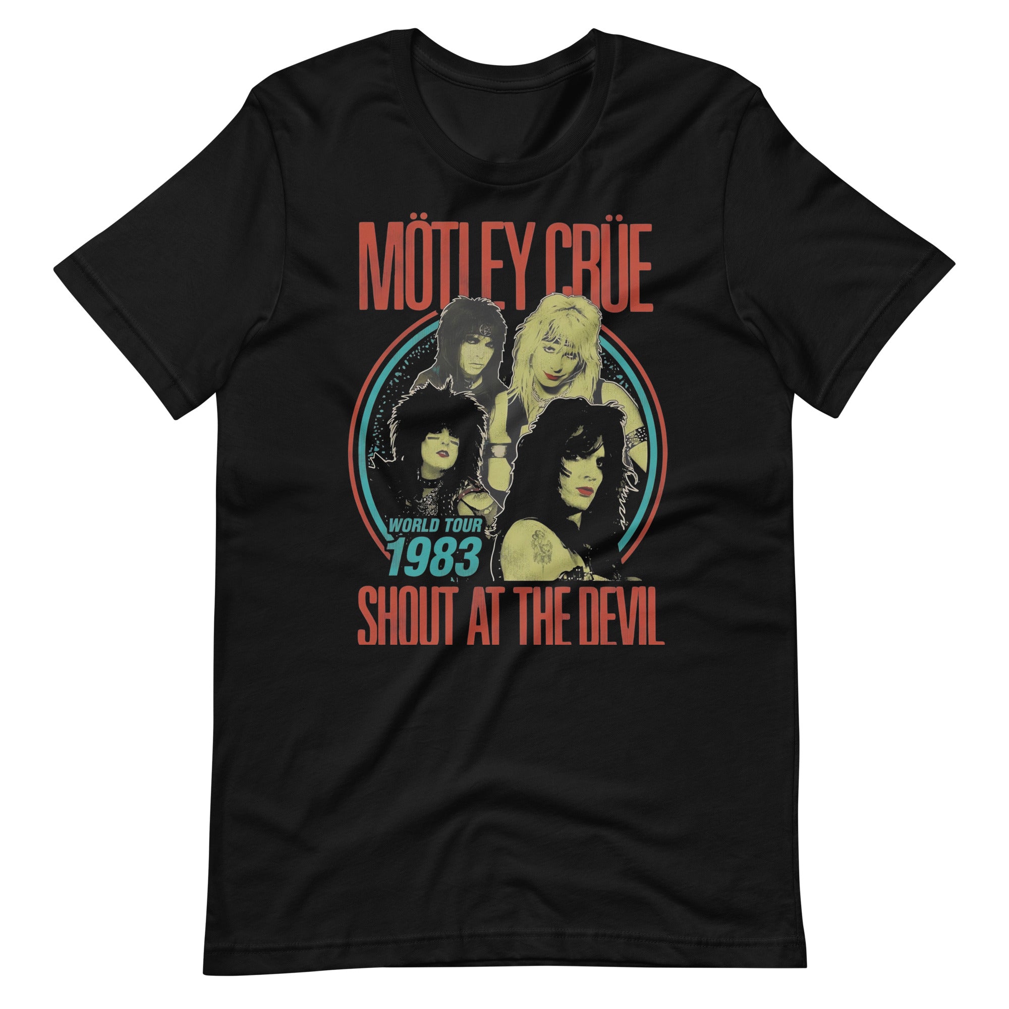 Camiseta Mötley Crüe Banda, Disponible en la mejor tienda online para comprar tu merch favorita, la mejor Calidad, compra Ahora en Superstar! 