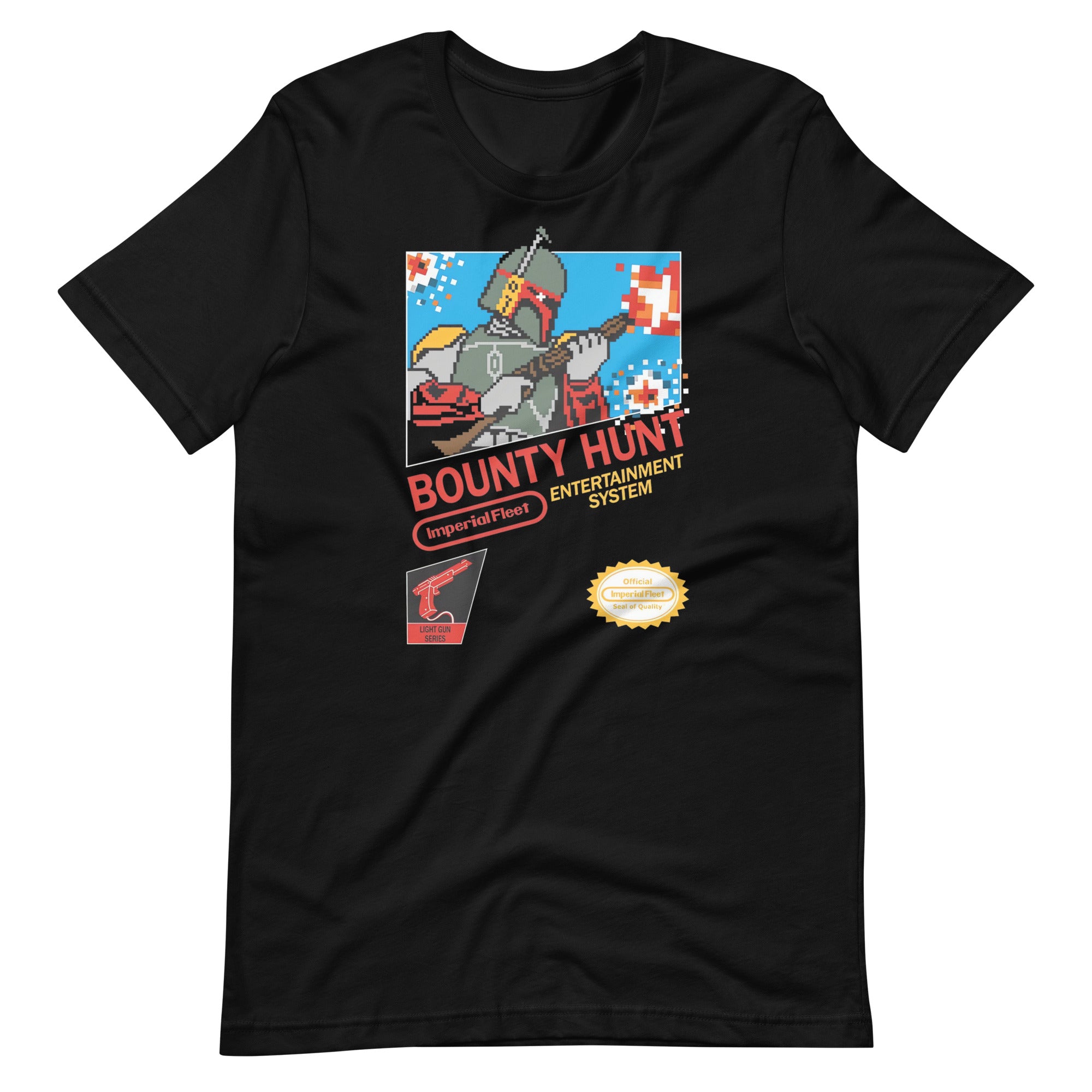 Camiseta Bounty Hunt Nes, Disponible en la mejor tienda online para comprar tu merch favorita, la mejor Calidad, compra Ahora en Superstar! 
