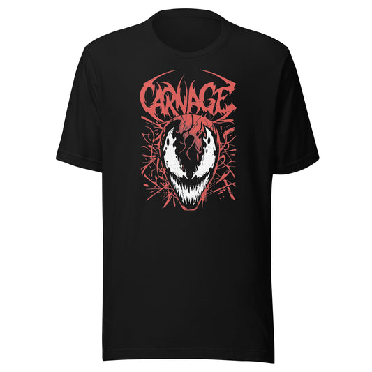 Camiseta Carnage, Disponible en la mejor tienda online para comprar tu merch favorita, la mejor Calidad, compra Ahora en Superstar! 
