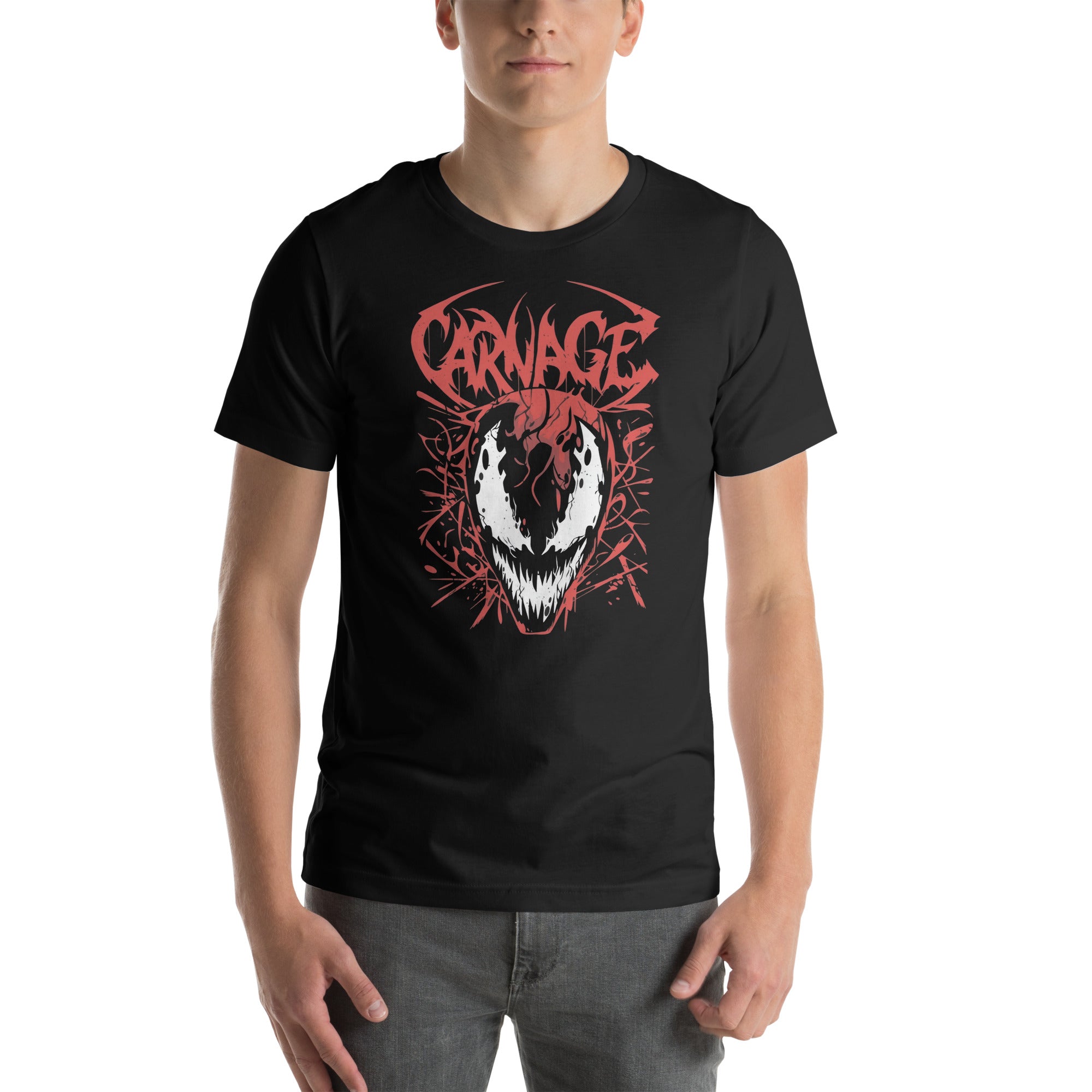Camiseta Carnage, Disponible en la mejor tienda online para comprar tu merch favorita, la mejor Calidad, compra Ahora en Superstar! 