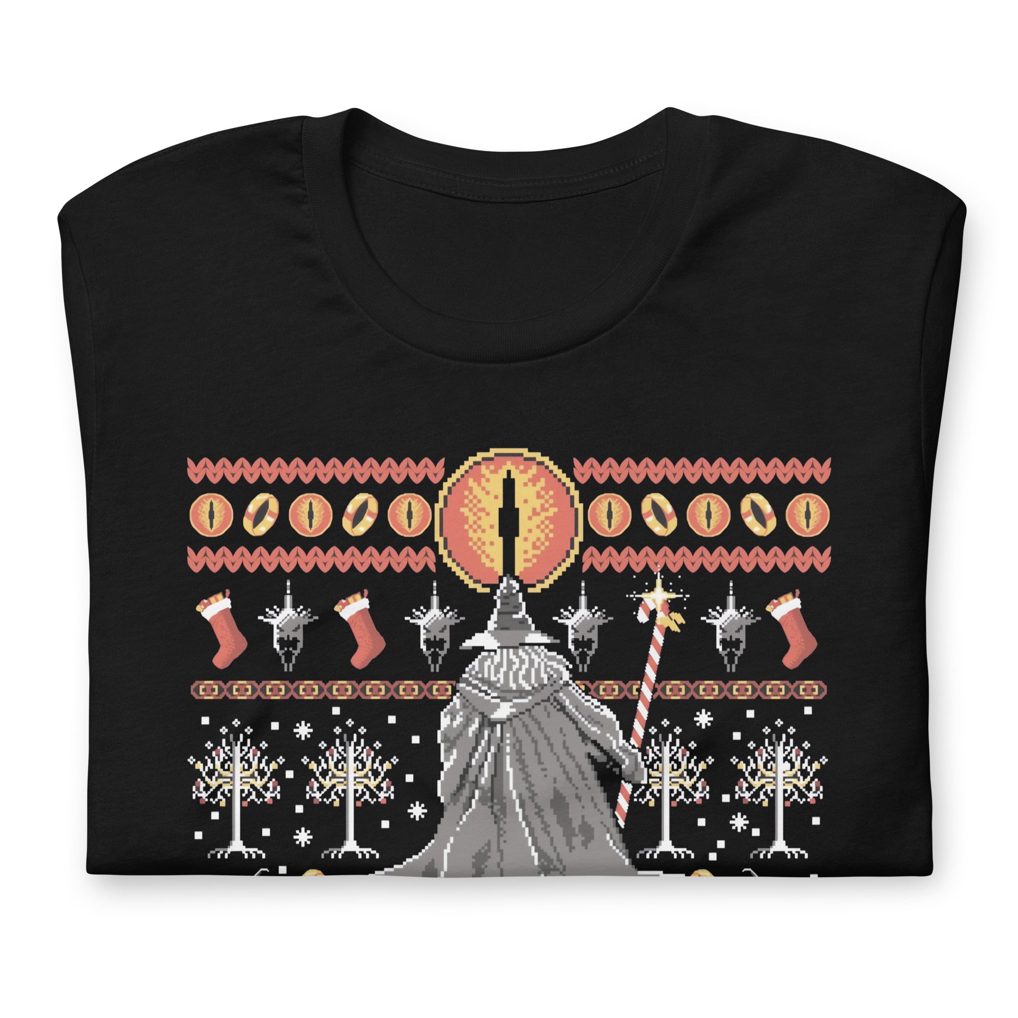 Camiseta Gandalf Christmas, Disponible en la mejor tienda online para comprar tu merch favorita, la mejor Calidad, compra Ahora en Superstar! 