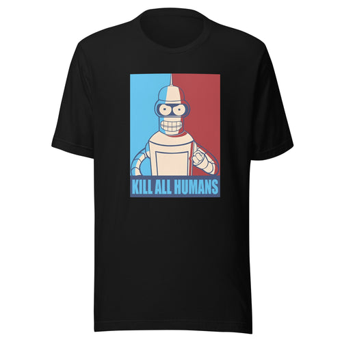 Camiseta Kill all humans, Disponible en la mejor tienda online para comprar tu merch favorita, la mejor Calidad, compra Ahora en Superstar! 