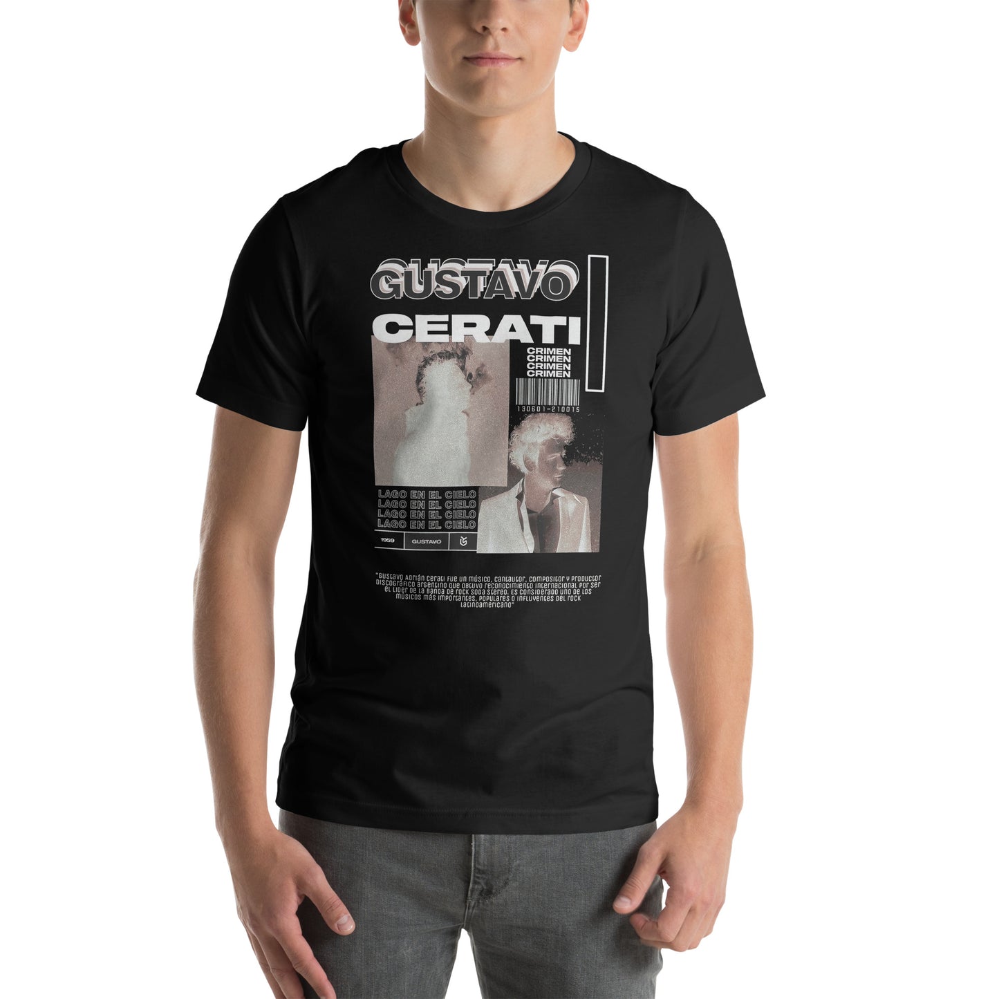 Camiseta Cerati, Disponible en la mejor tienda online para comprar tu merch favorita, la mejor Calidad, compra Ahora en Superstar! 