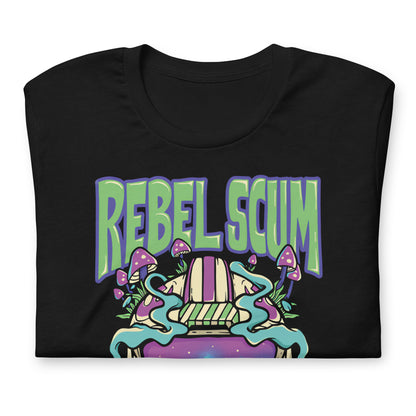 Camiseta Rebel Scum, nuestras opciones de playeras son Unisex. disponible en Superstar. Compra y envíos internacionales 