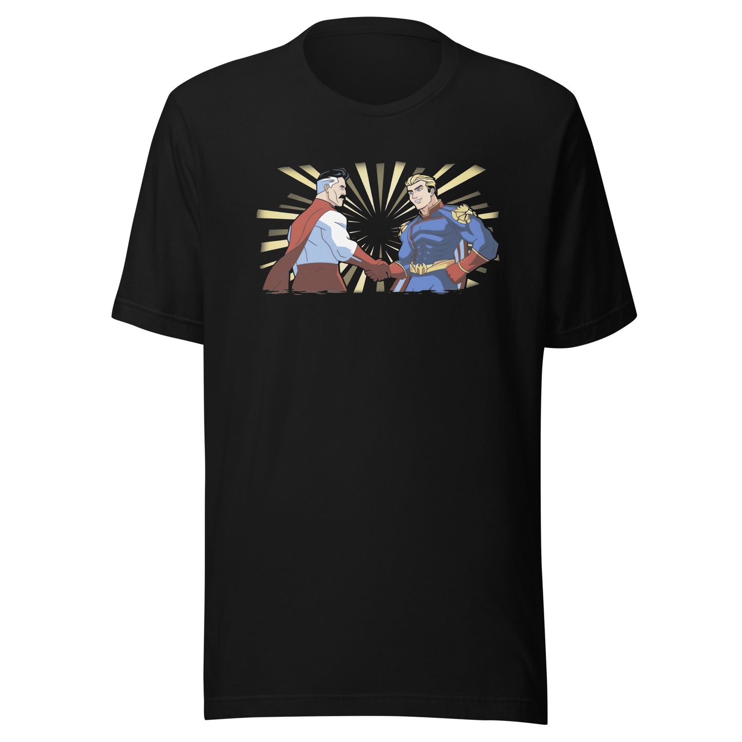 Camiseta Omni-Man VS Homelander, Disponible en la mejor tienda online para comprar tu merch favorita, la mejor Calidad, compra Ahora en Superstar! 