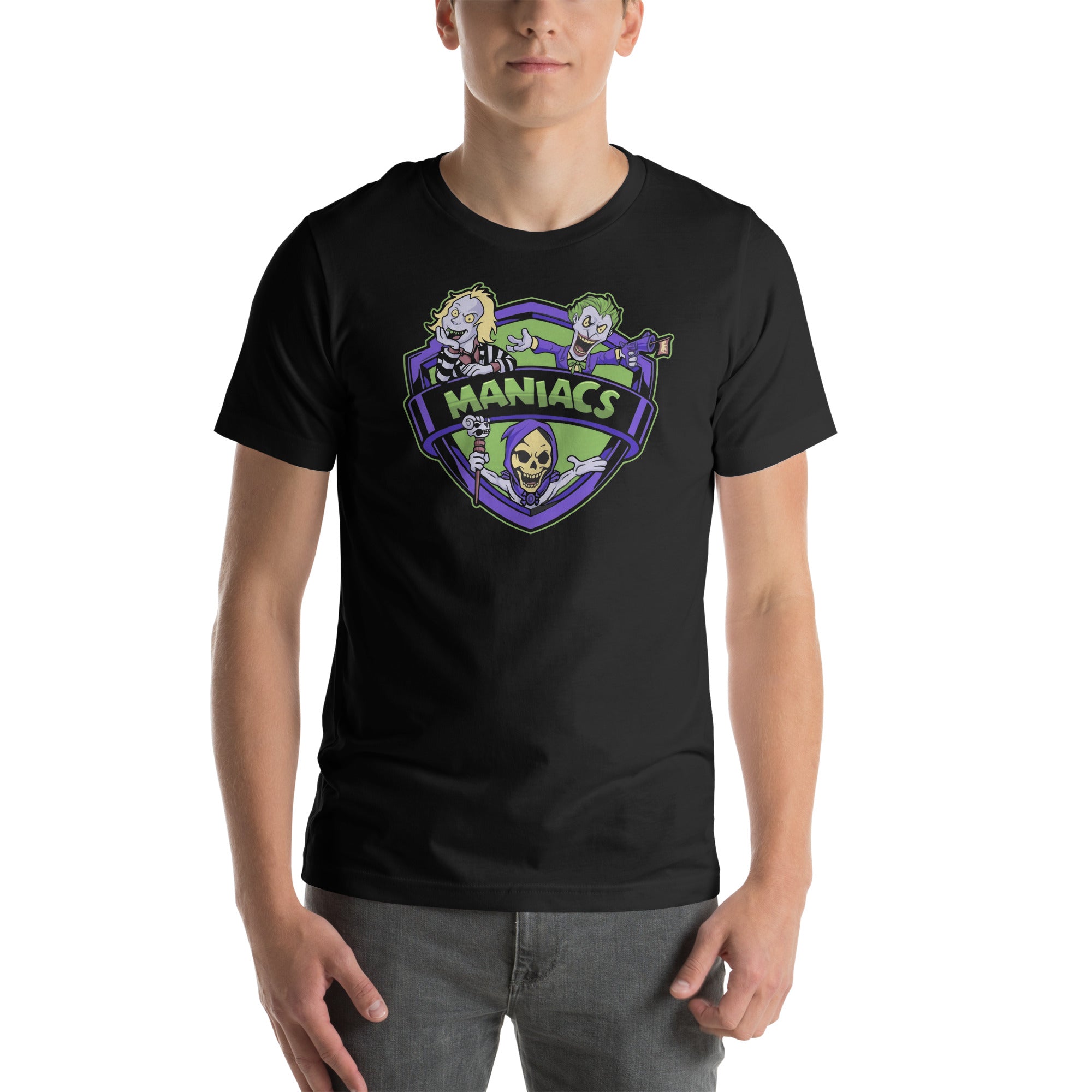Camiseta Maniacs, Disponible en la mejor tienda online para comprar tu merch favorita, la mejor Calidad, compra Ahora en Superstar! 