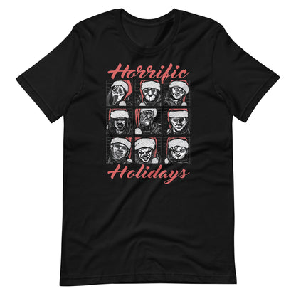 Camiseta Horrific Holidays, Disponible en la mejor tienda online para comprar tu merch favorita, la mejor Calidad, compra Ahora en Superstar! 