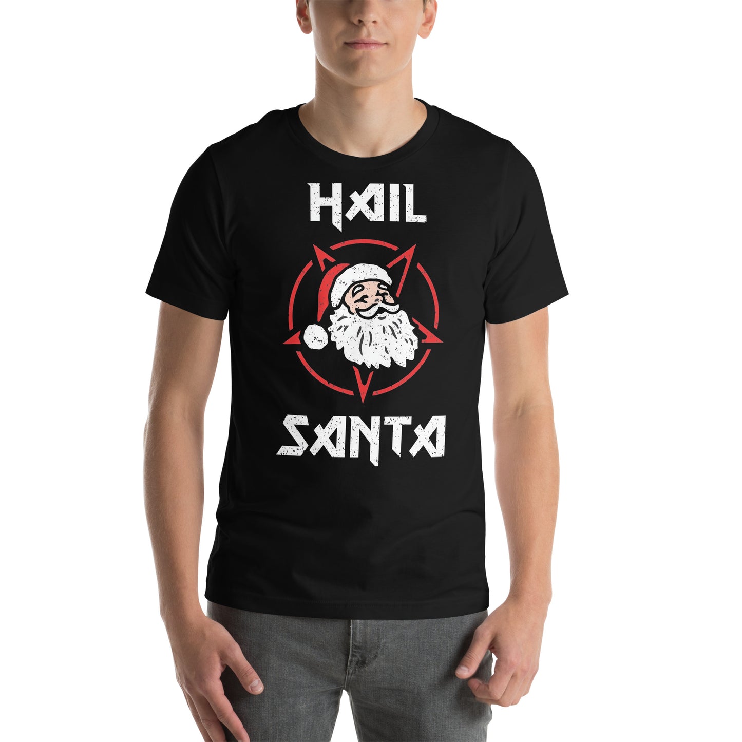 Camiseta Hail Santa, Disponible en la mejor tienda online para comprar tu merch favorita, la mejor Calidad, compra Ahora en Superstar! 