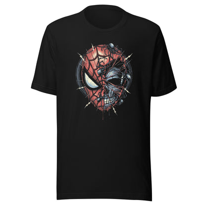 Camiseta Spiderman Skull, Disponible en la mejor tienda online para comprar tu merch favorita, la mejor Calidad, compra Ahora en Superstar! 