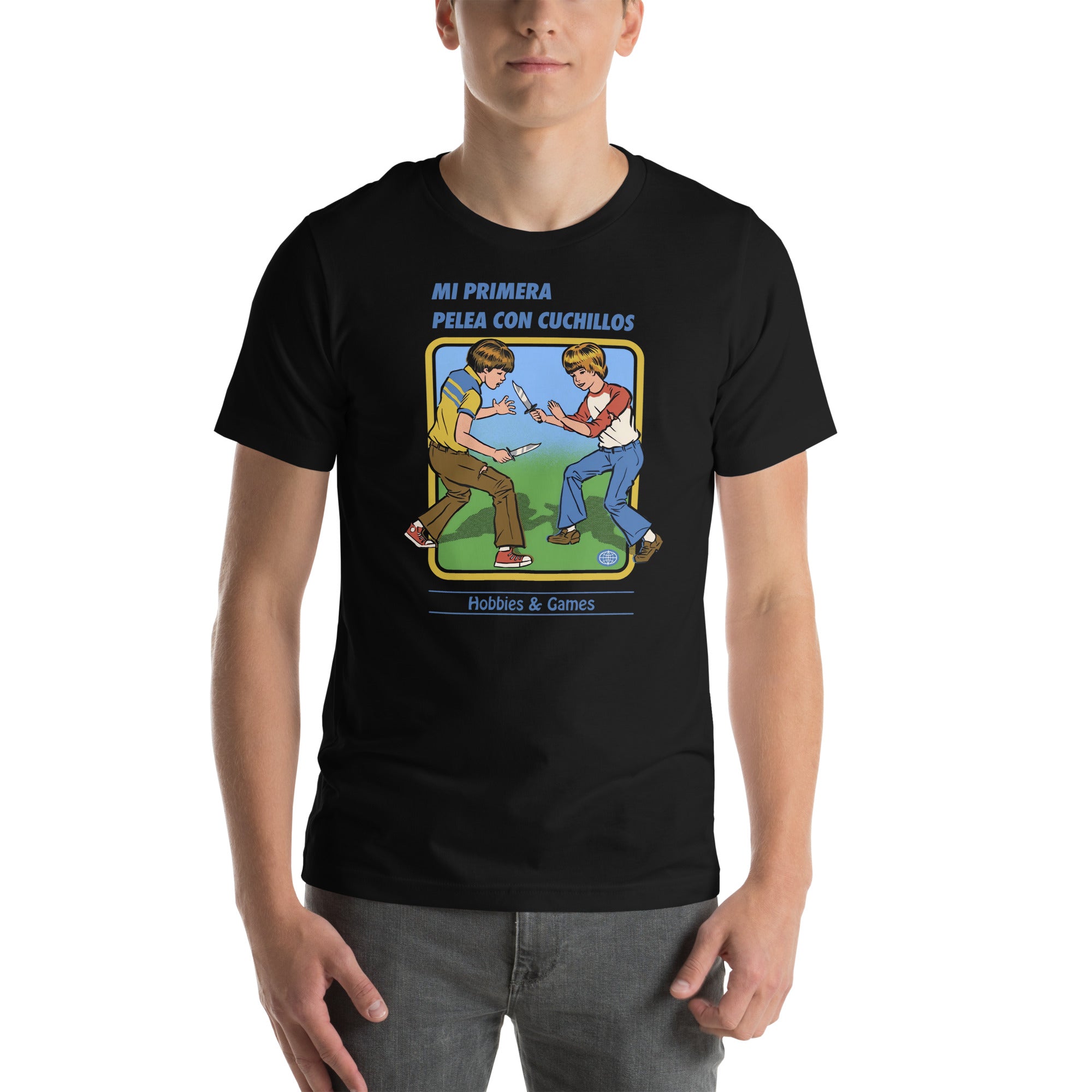 Camiseta Mi primera Pelea, Disponible en la mejor tienda online para comprar tu merch favorita, la mejor Calidad, compra Ahora en Superstar! 