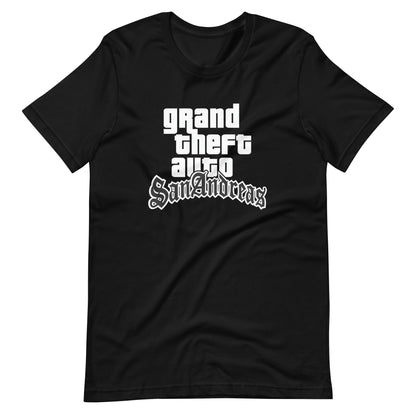 Camiseta San Andreas, Disponible en la mejor tienda online para comprar tu merch favorita, la mejor Calidad, compra Ahora en Superstar! 