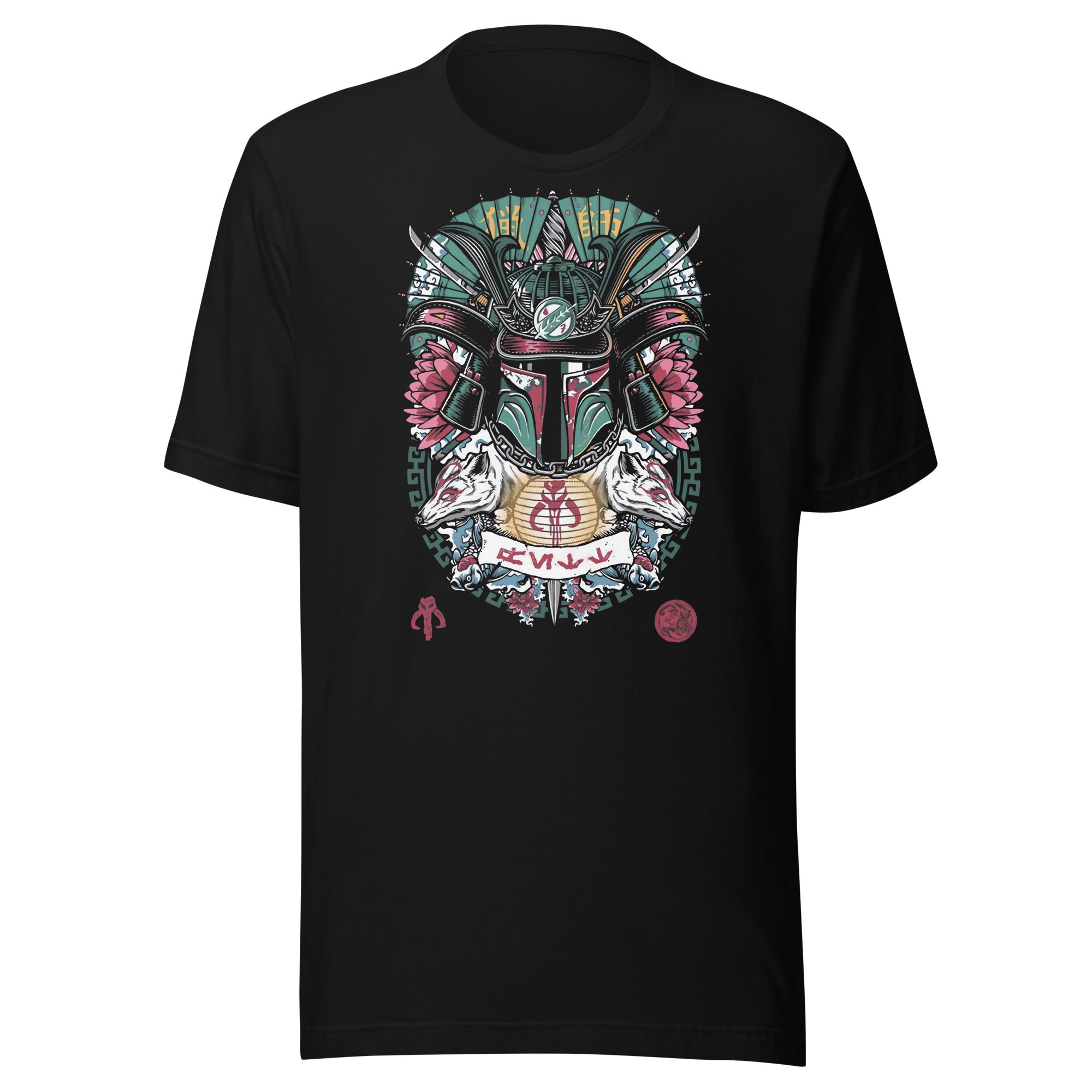 Camiseta Samurai Boba Fett, Disponible en la mejor tienda online para comprar tu merch favorita, la mejor Calidad, compra Ahora en Superstar! 