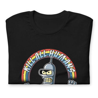 Camiseta Kill all Humans Rainbow, Disponible en la mejor tienda online para comprar tu merch favorita, la mejor Calidad, compra Ahora en Superstar! 