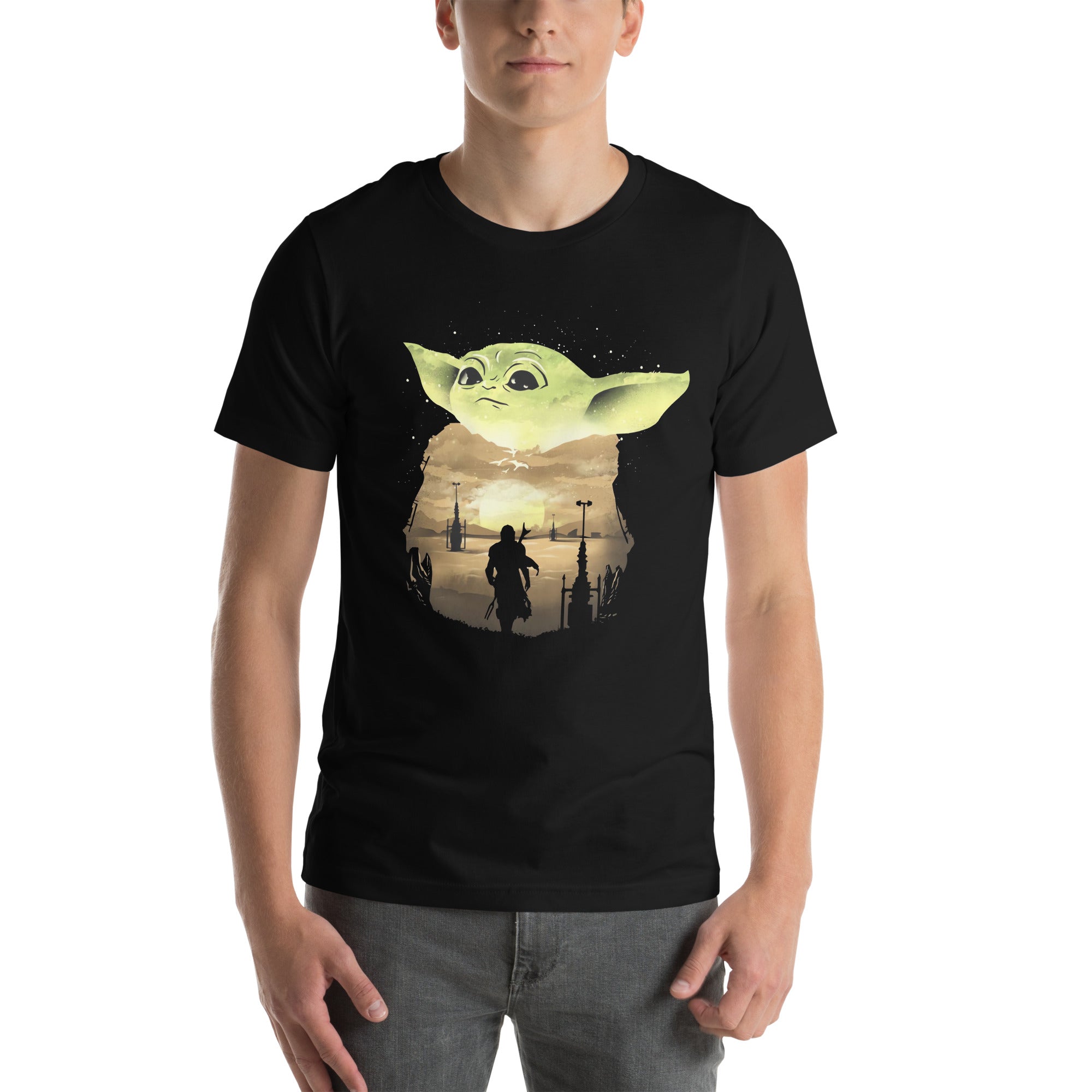 Camiseta Din Grogu, Disponible en la mejor tienda online para comprar tu merch favorita, la mejor Calidad, compra Ahora en Superstar! 