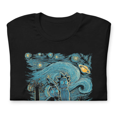 ¡Compra el mejor merchandising en Superstar! Encuentra diseños únicos y de alta calidad, Playera La noche de Rick