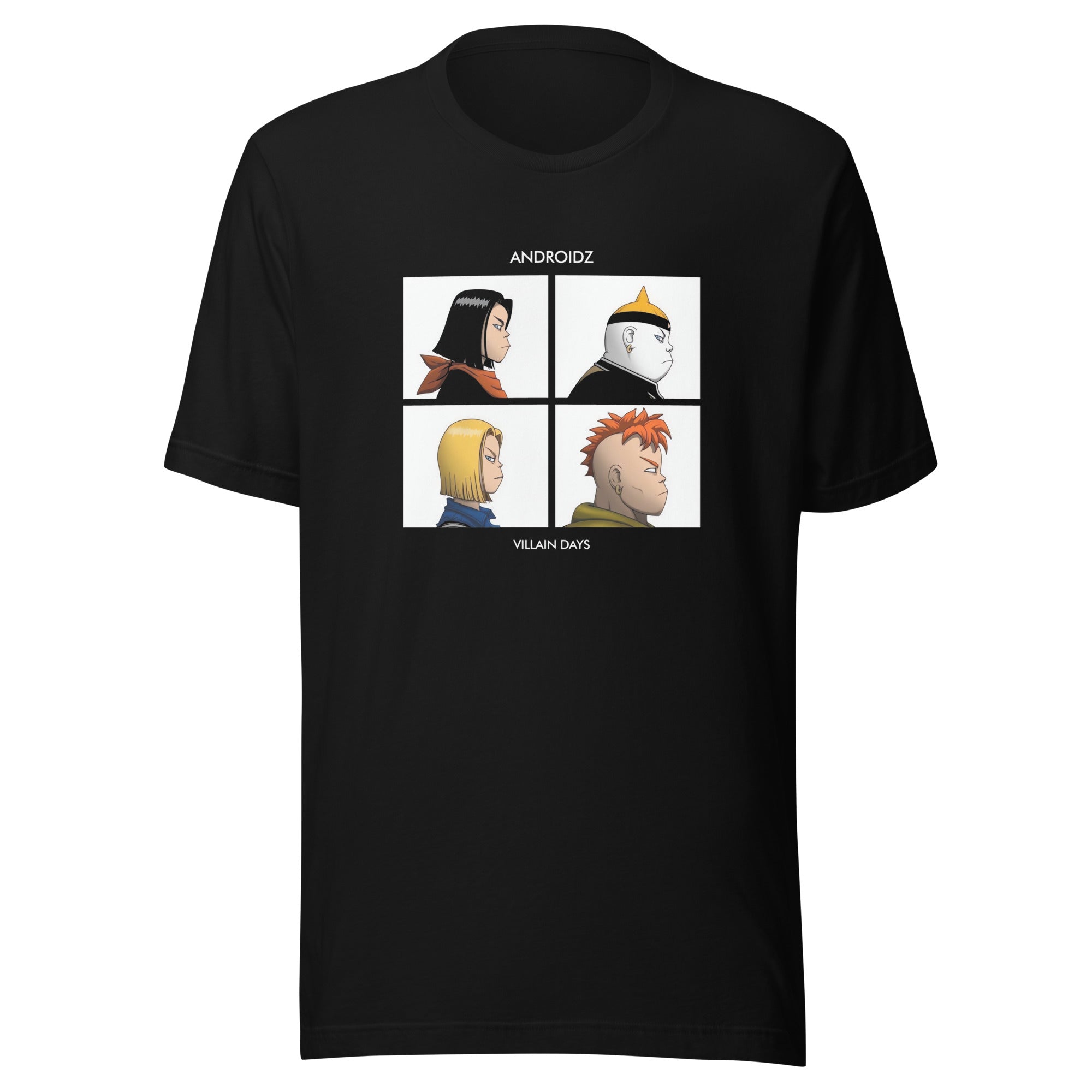 ¡Compra el mejor merchandising en Superstar! Encuentra diseños únicos y de alta calidad, Playera de Androidz con Gorillaz