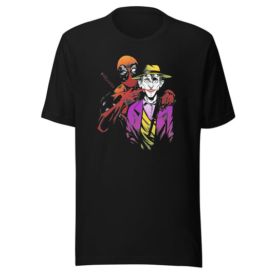 ¡Compra el mejor merchandising en Superstar! Encuentra diseños únicos y de alta calidad, Playera Deadpool Joker