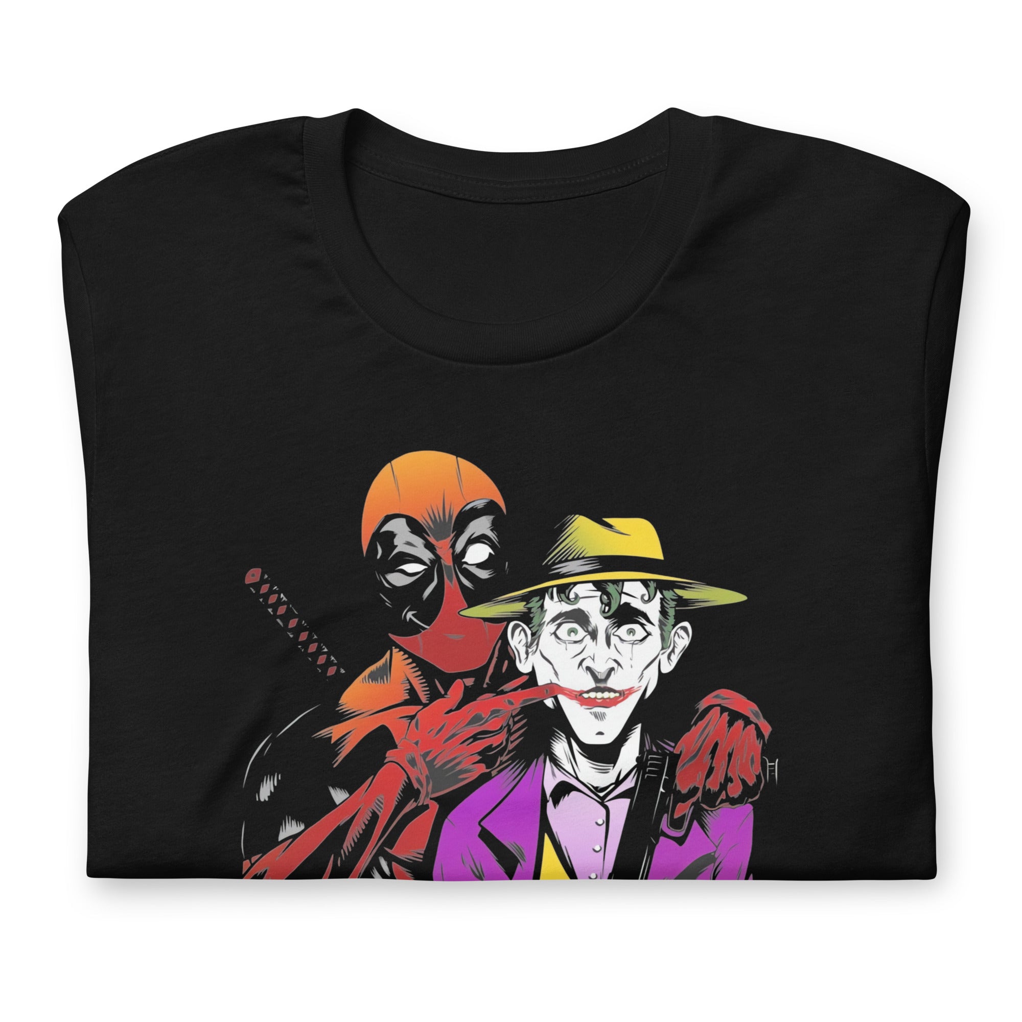 ¡Compra el mejor merchandising en Superstar! Encuentra diseños únicos y de alta calidad, Playera Deadpool Joker