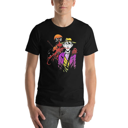 ¡Compra el mejor merchandising en Superstar! Encuentra diseños únicos y de alta calidad, Playera Deadpool Joker