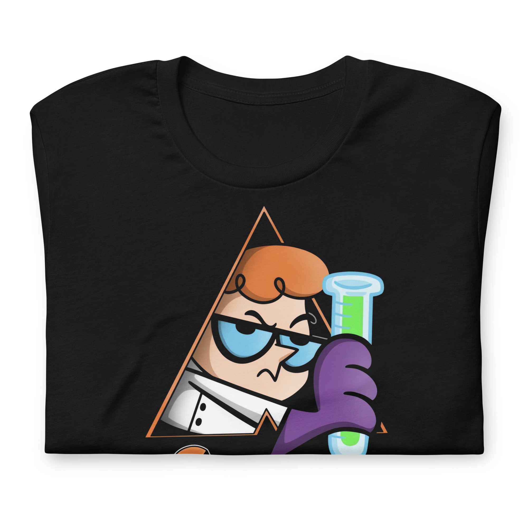 ¡Compra el mejor merchandising en Superstar! Encuentra diseños únicos y de alta calidad, Playera de Clockwork Laboratory con Dexter