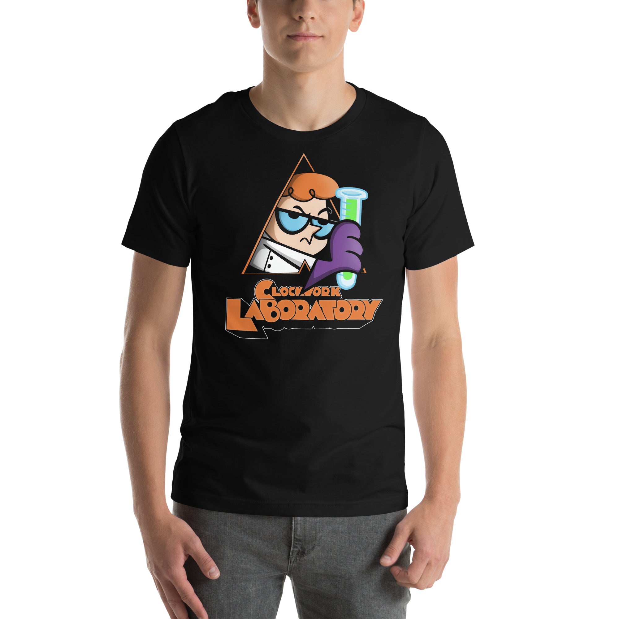 ¡Compra el mejor merchandising en Superstar! Encuentra diseños únicos y de alta calidad, Playera de Clockwork Laboratory con Dexter