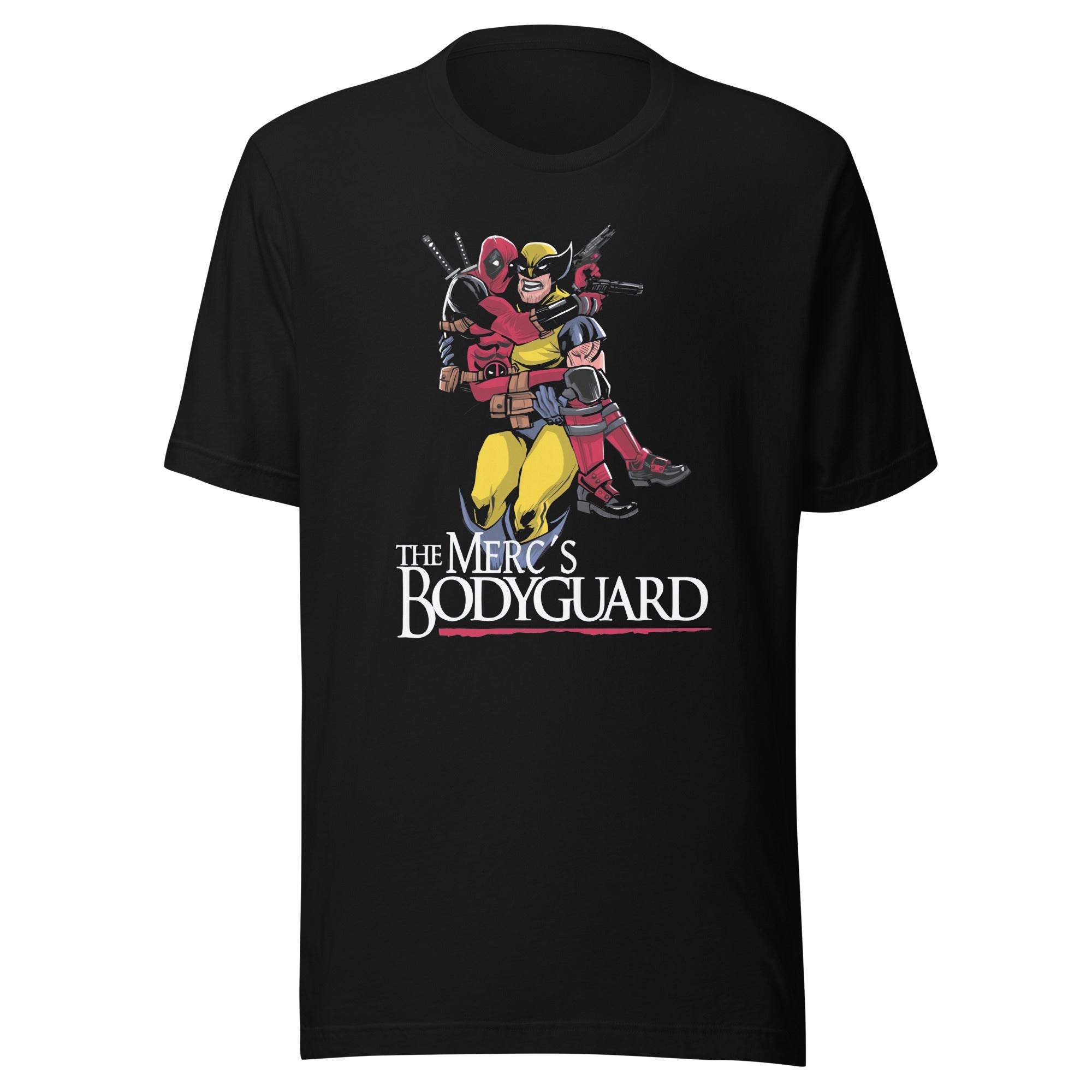 ¡Compra el mejor merchandising en Superstar! Encuentra diseños únicos y de alta calidad, Playera The Merc's Bodyguard Compra en Superstar!