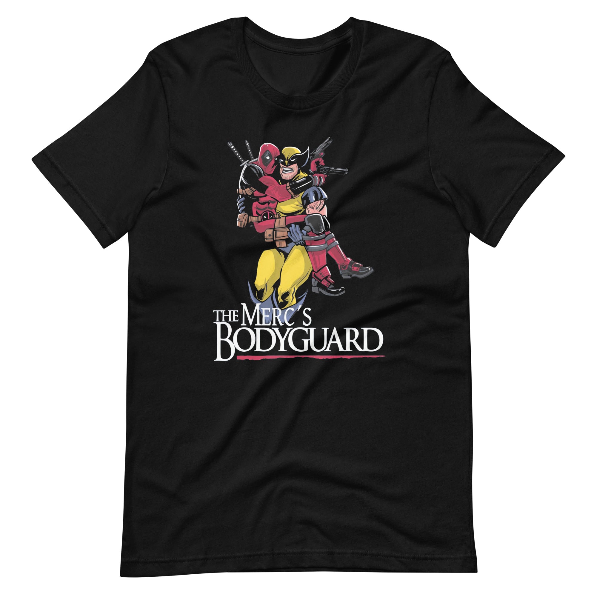 ¡Compra el mejor merchandising en Superstar! Encuentra diseños únicos y de alta calidad, Playera The Merc's Bodyguard Compra en Superstar!