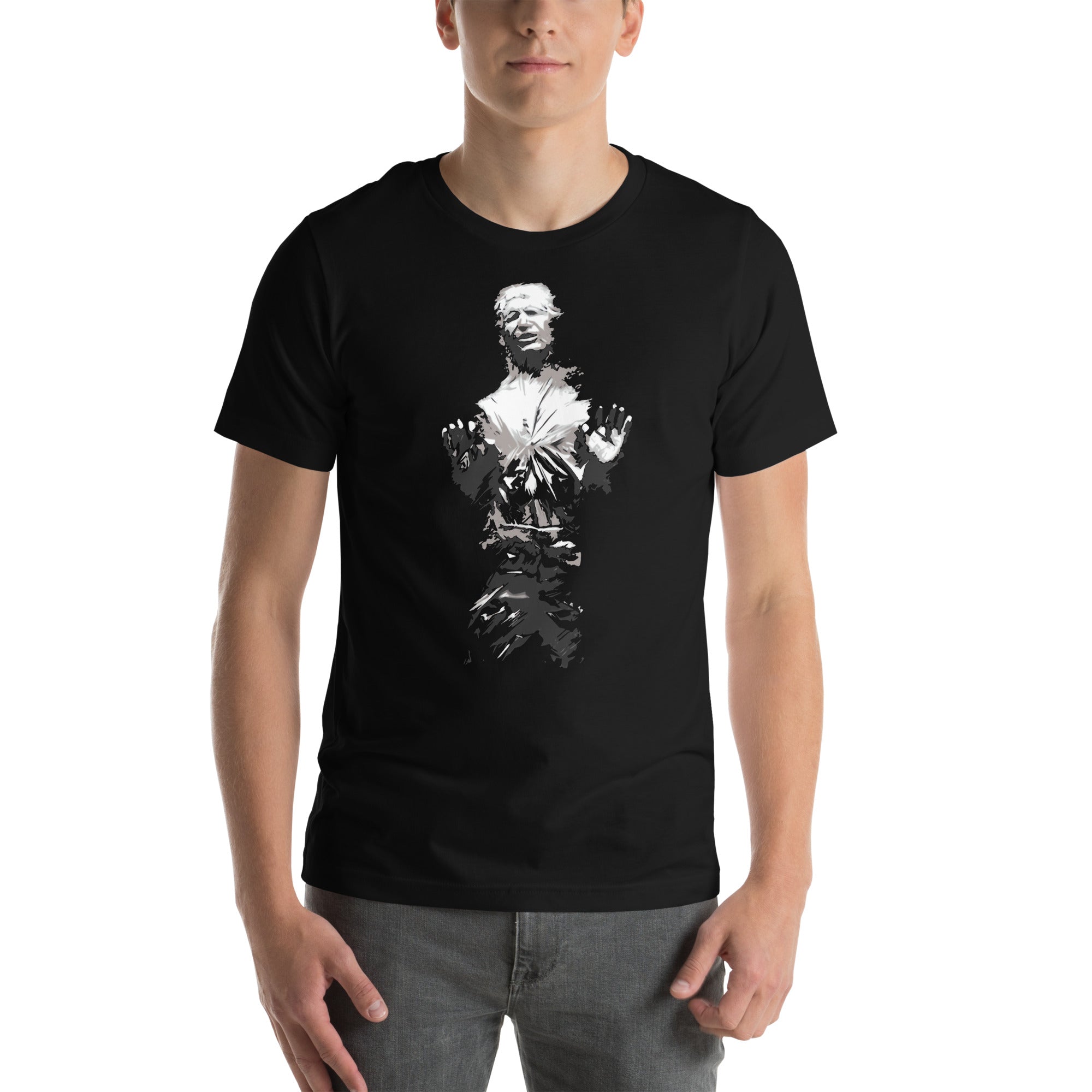¡Compra el mejor merchandising en Superstar! Encuentra diseños únicos y de alta calidad, Playera de Han Solo en Carbonita