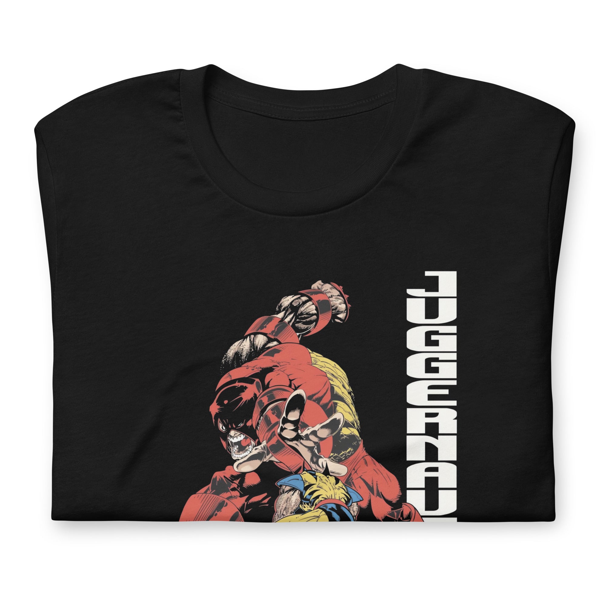 ¡Compra el mejor merchandising en Superstar! Encuentra diseños únicos y de alta calidad, Playera Wolverine vs Juggernaut