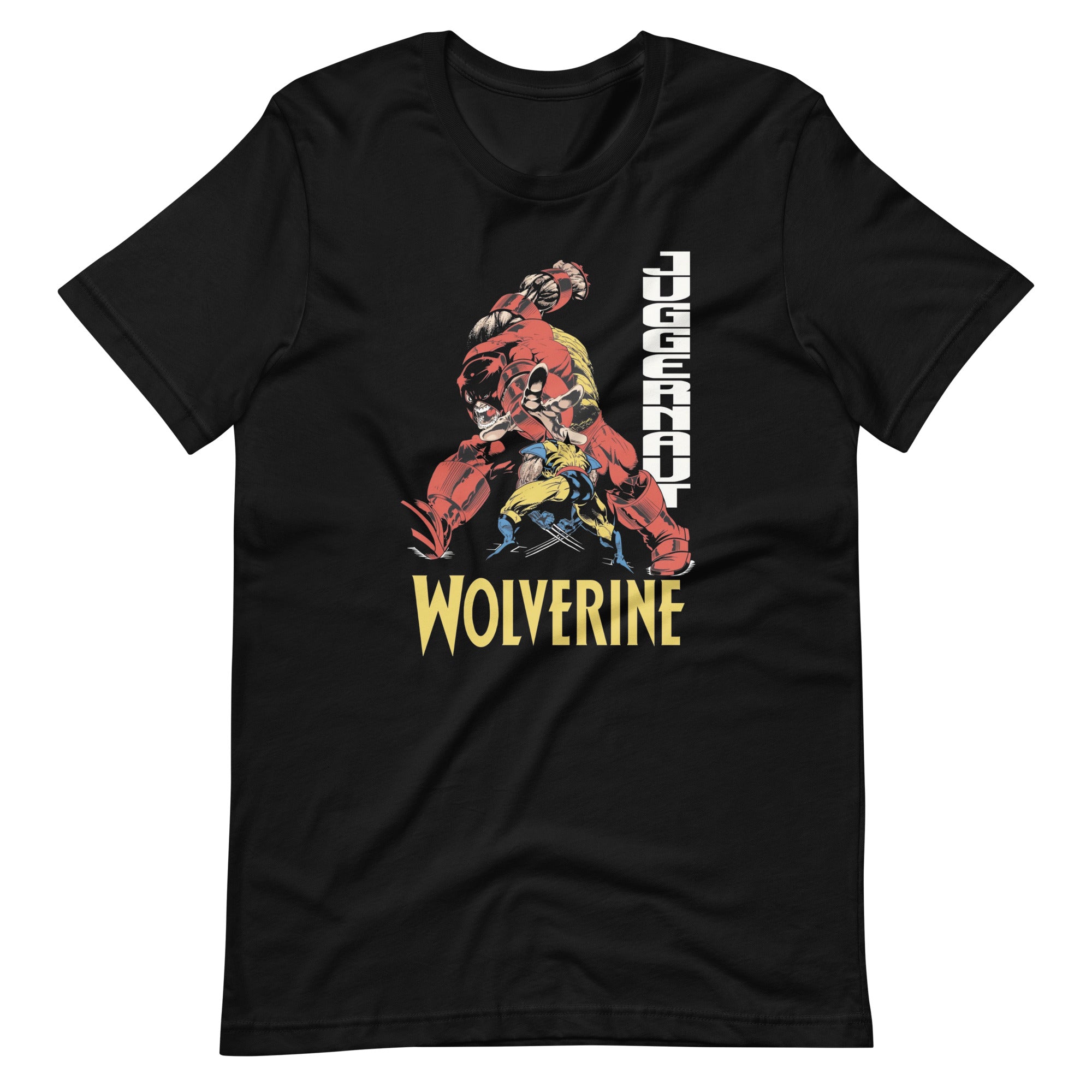 ¡Compra el mejor merchandising en Superstar! Encuentra diseños únicos y de alta calidad, Playera Wolverine vs Juggernaut
