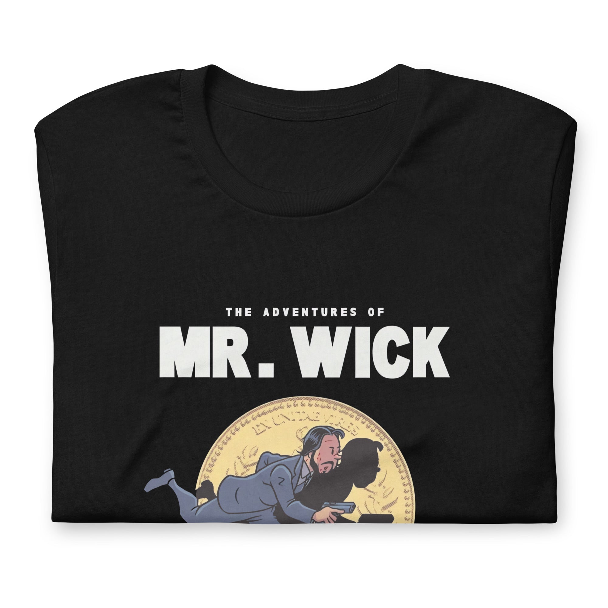 ¡Compra el mejor merchandising en Superstar! Encuentra diseños únicos y de alta calidad, Playera de Las Aventuras de John Wick